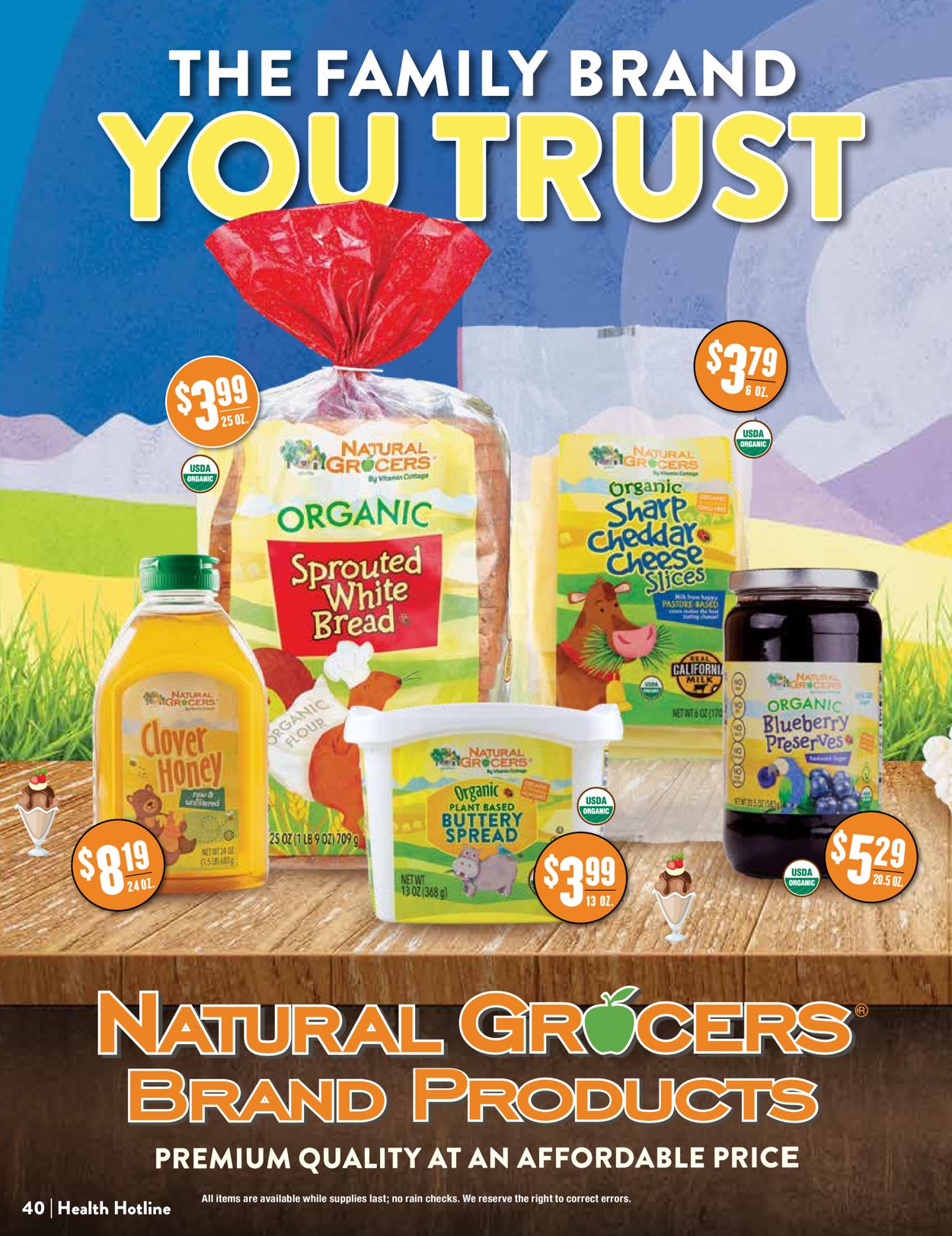 Catalogue Natural Grocers from 08/01/2020
