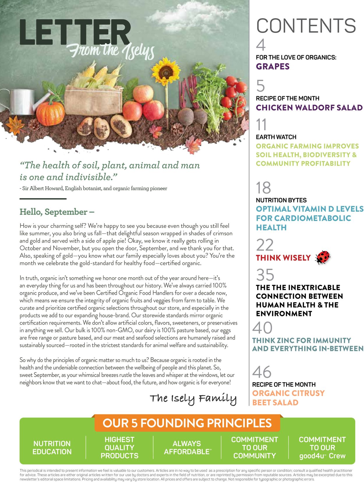 Catalogue Natural Grocers from 08/28/2020