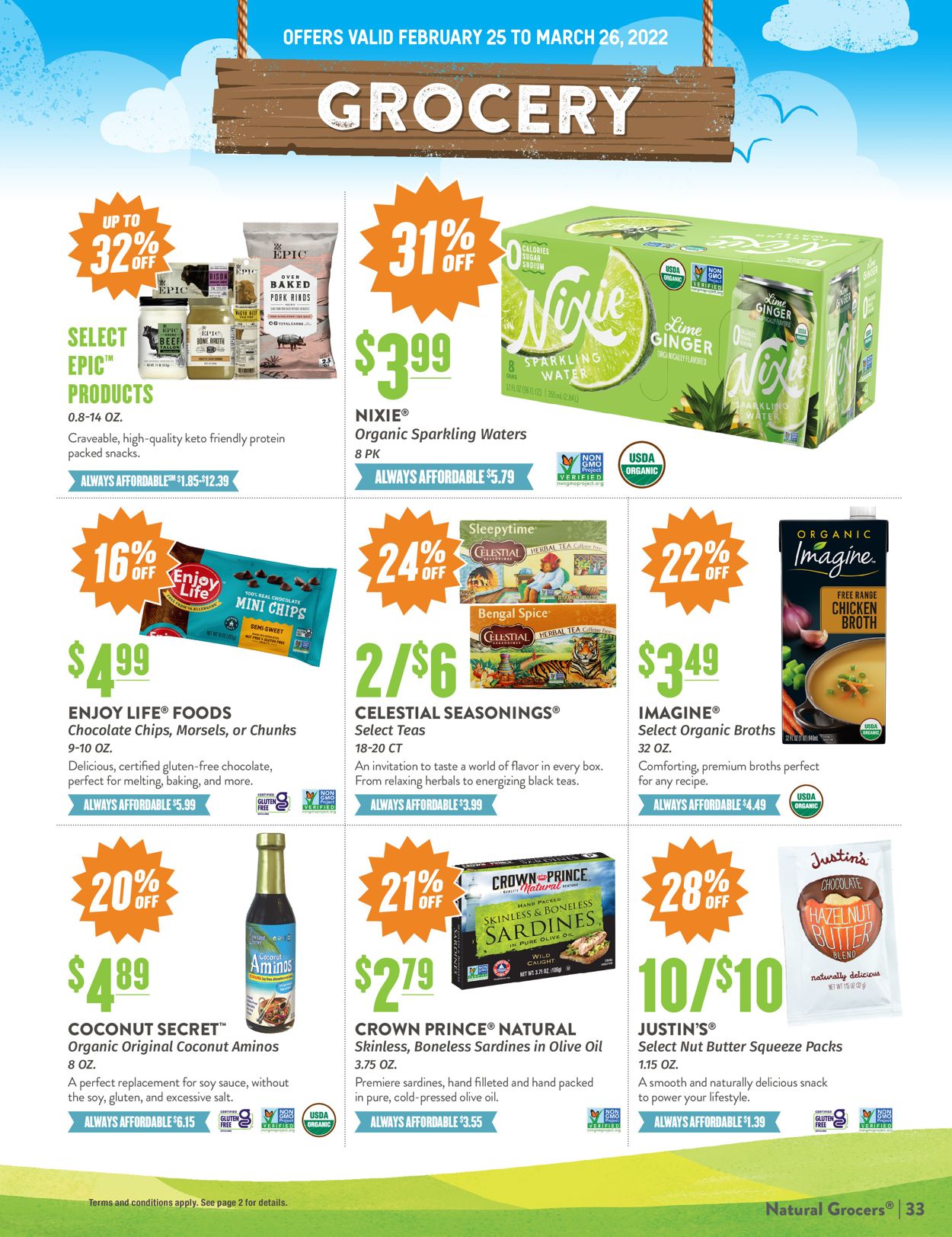 Catalogue Natural Grocers from 02/25/2022