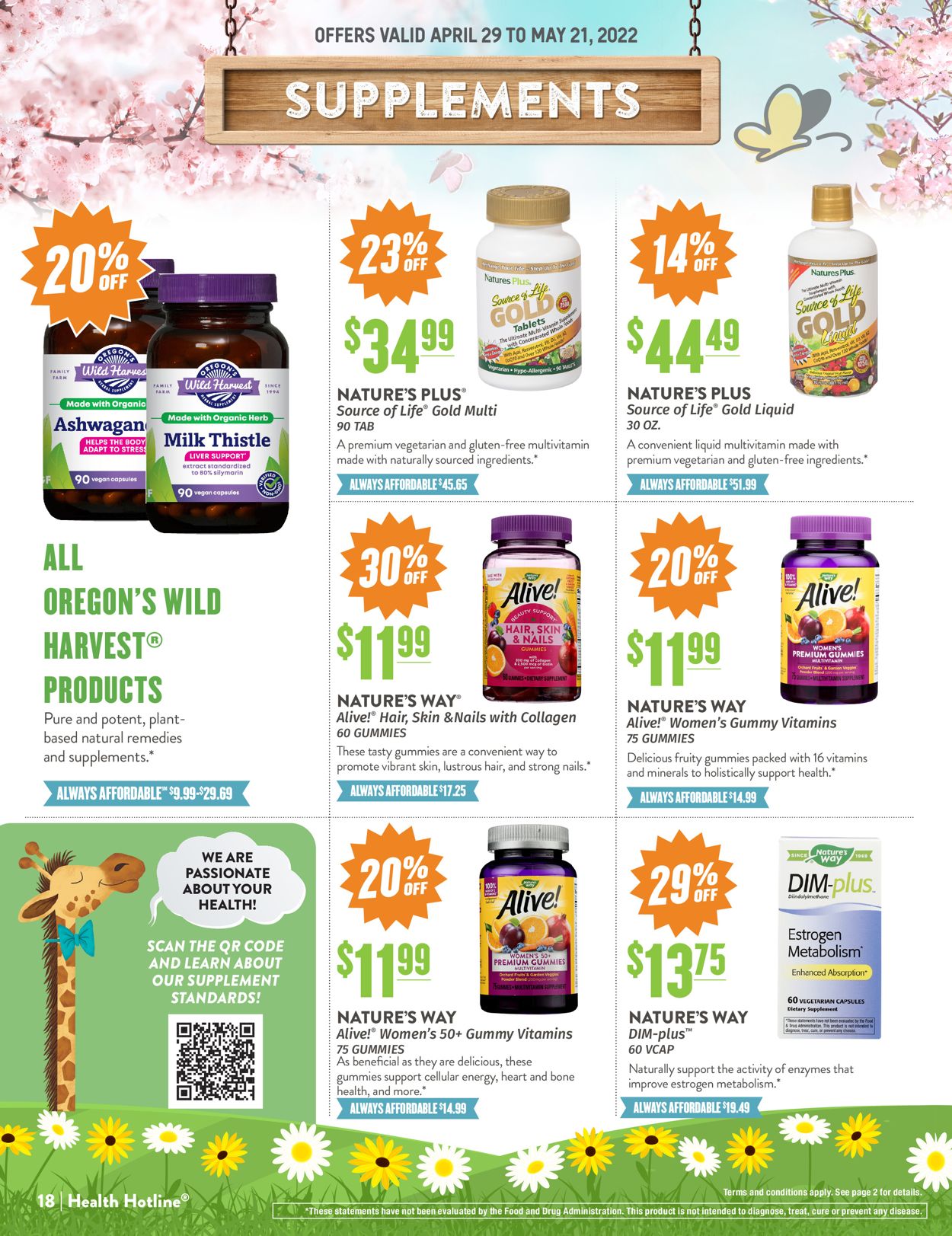 Catalogue Natural Grocers from 04/29/2022