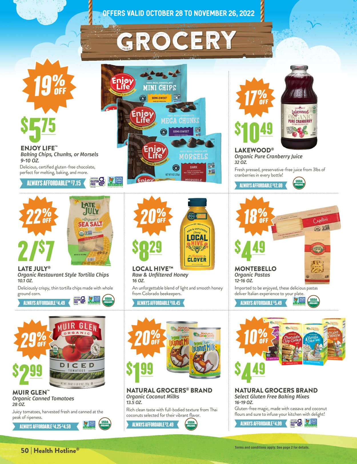 Catalogue Natural Grocers from 10/28/2022