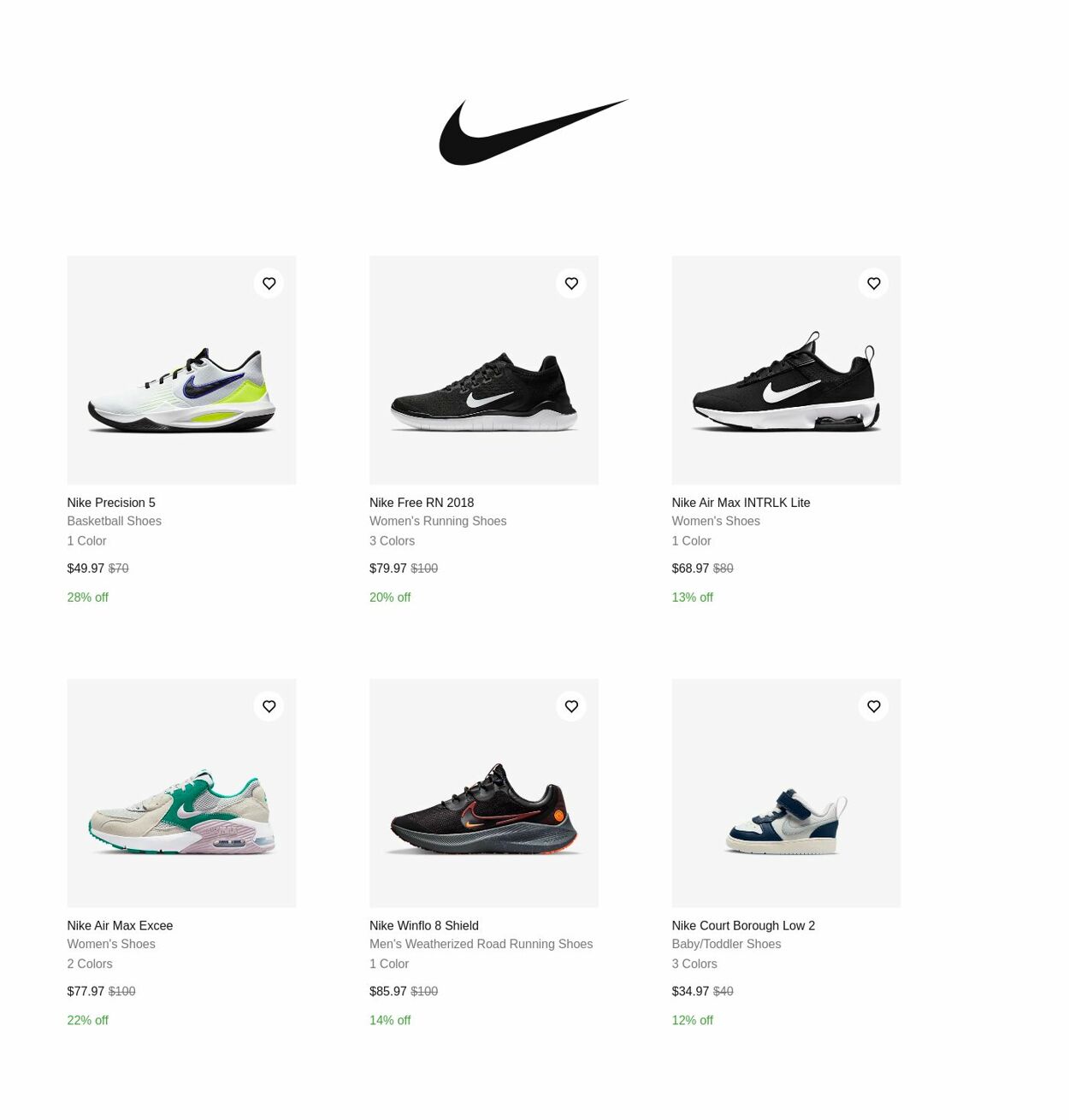 Catalogue Nike from 01/27/2023