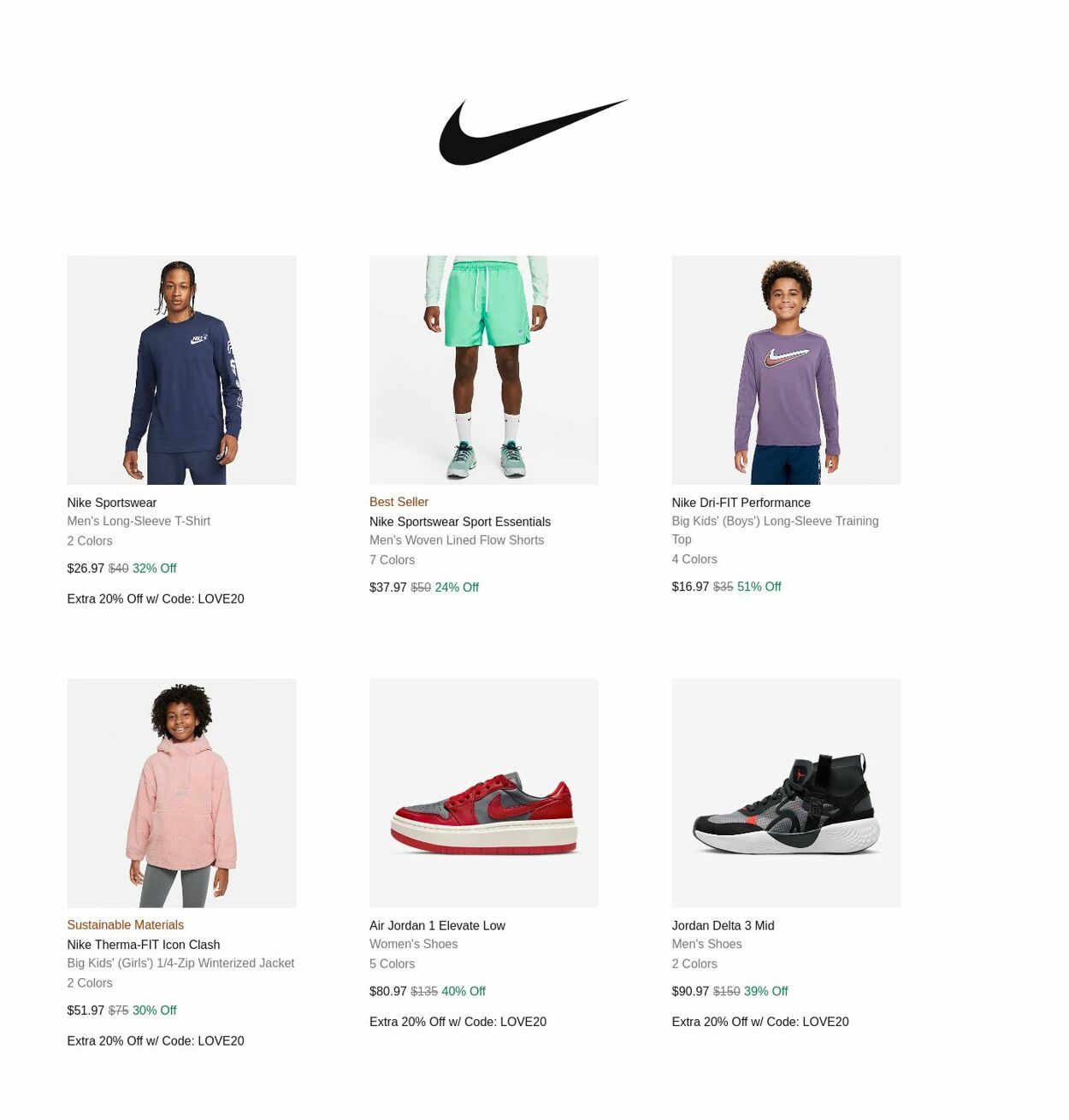 Catalogue Nike from 02/03/2023
