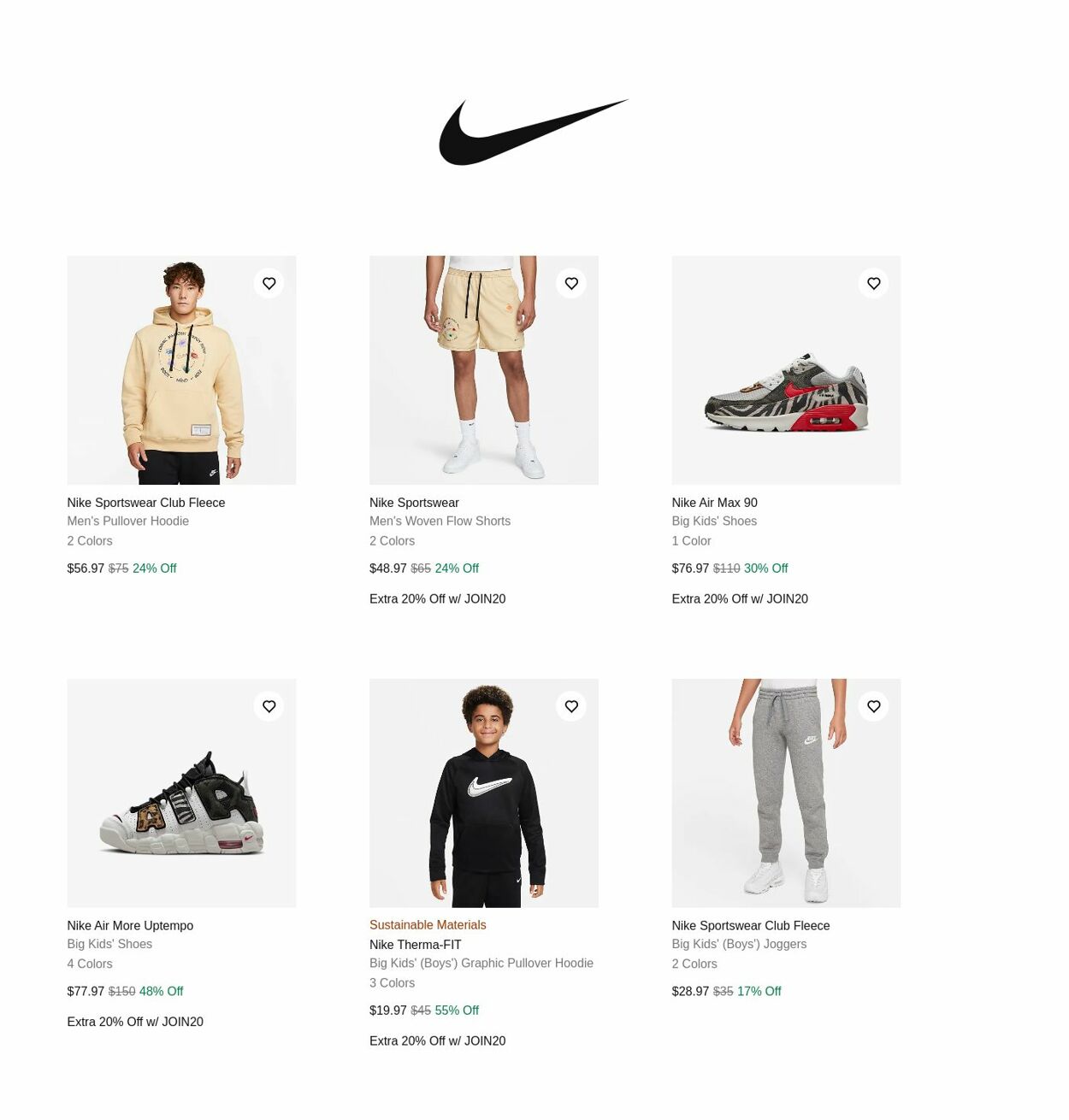 Catalogue Nike from 02/17/2023