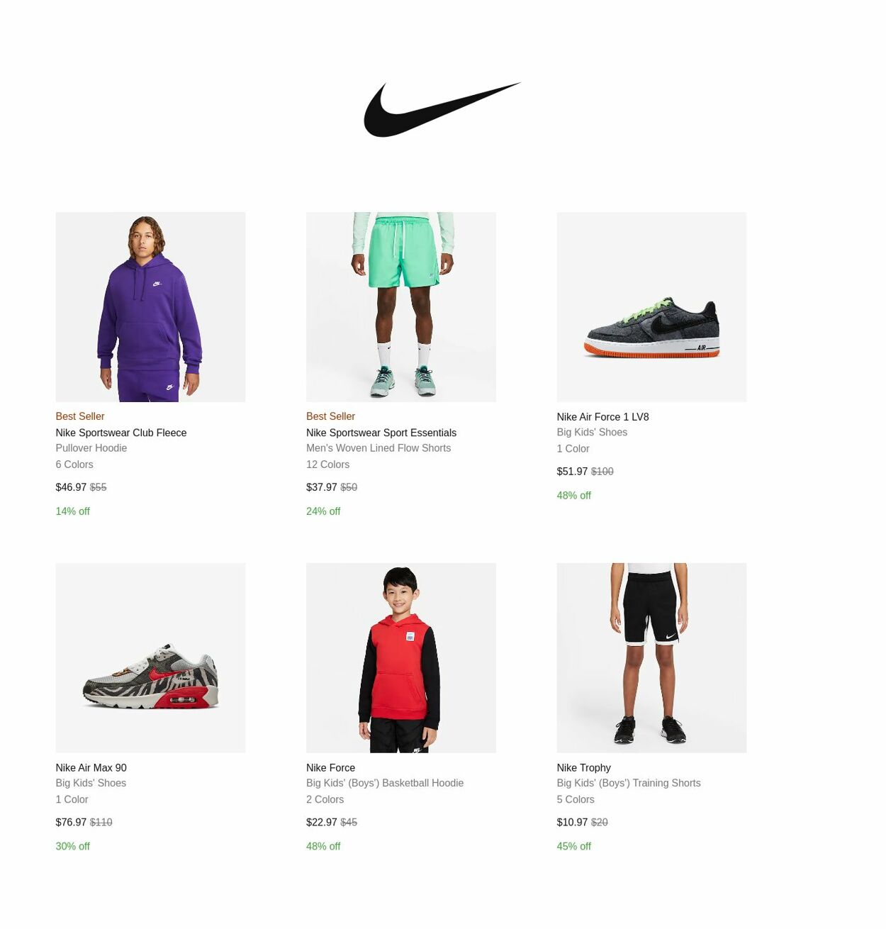 Catalogue Nike from 02/24/2023