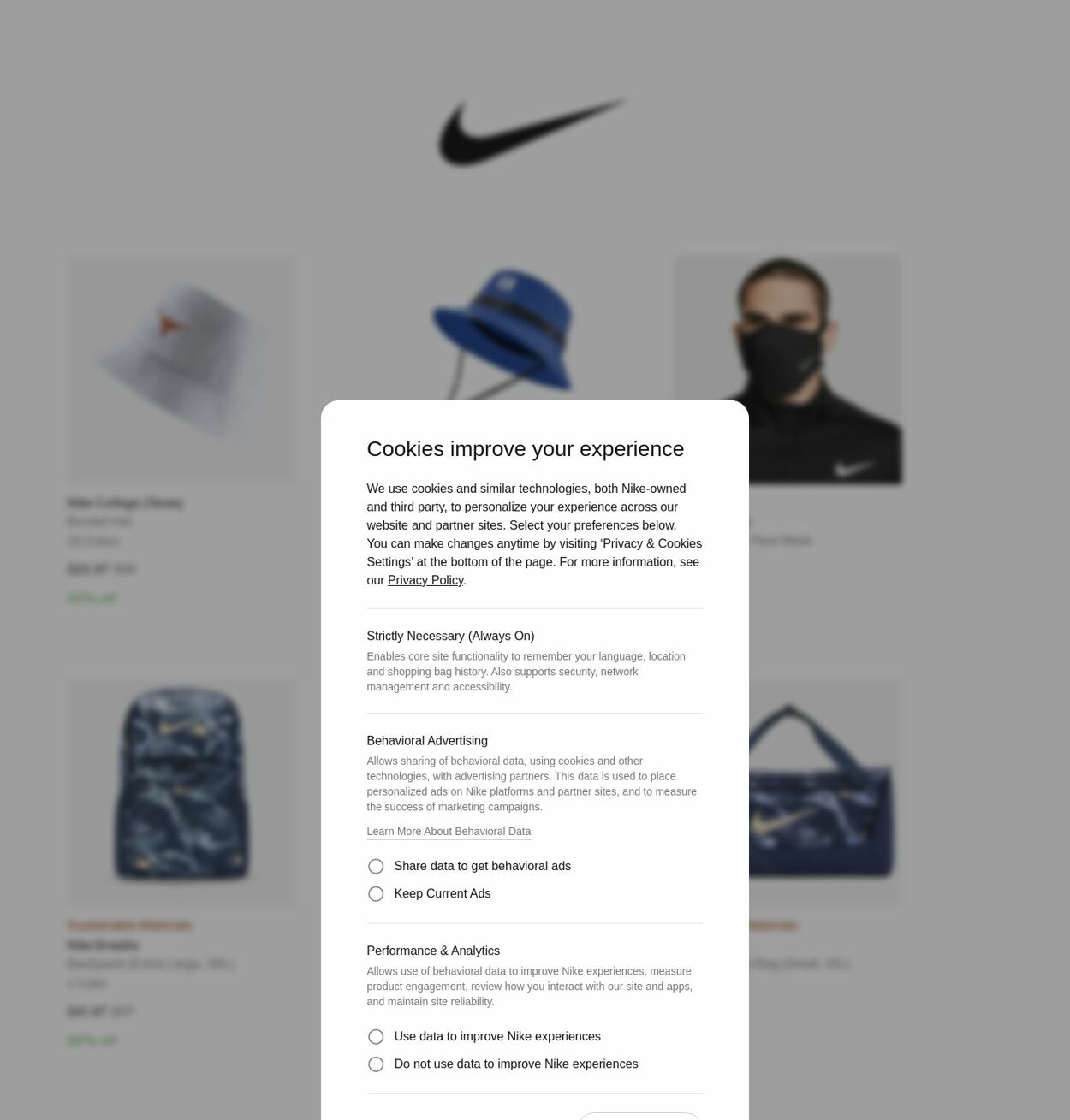 Catalogue Nike from 04/28/2023