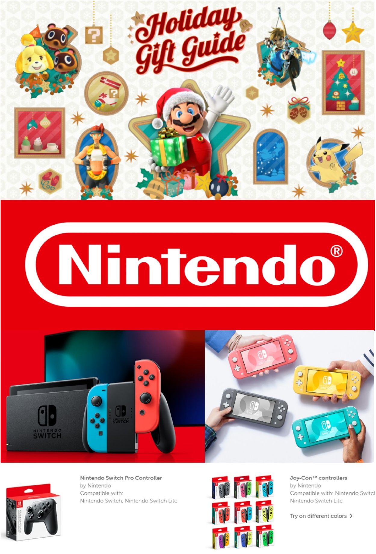 Catalogue Nintendo Black Friday 2020 from 11/06/2020