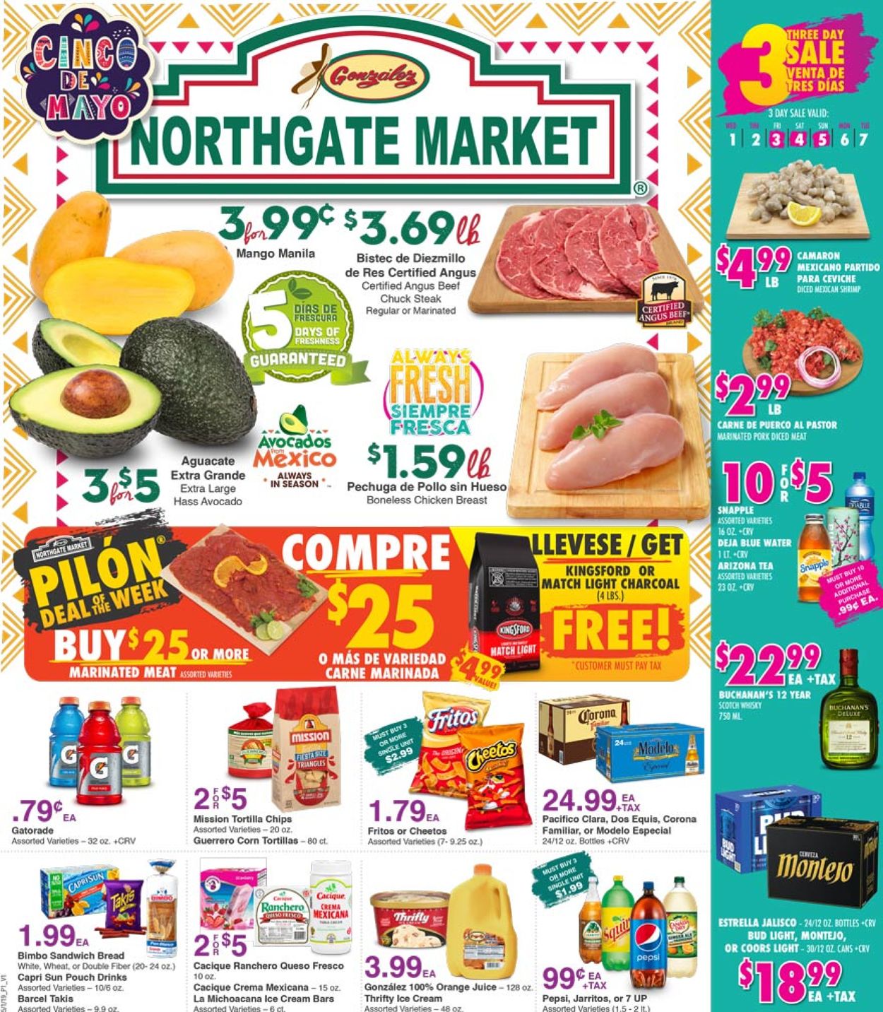 Catalogue Northgate Market from 05/01/2019