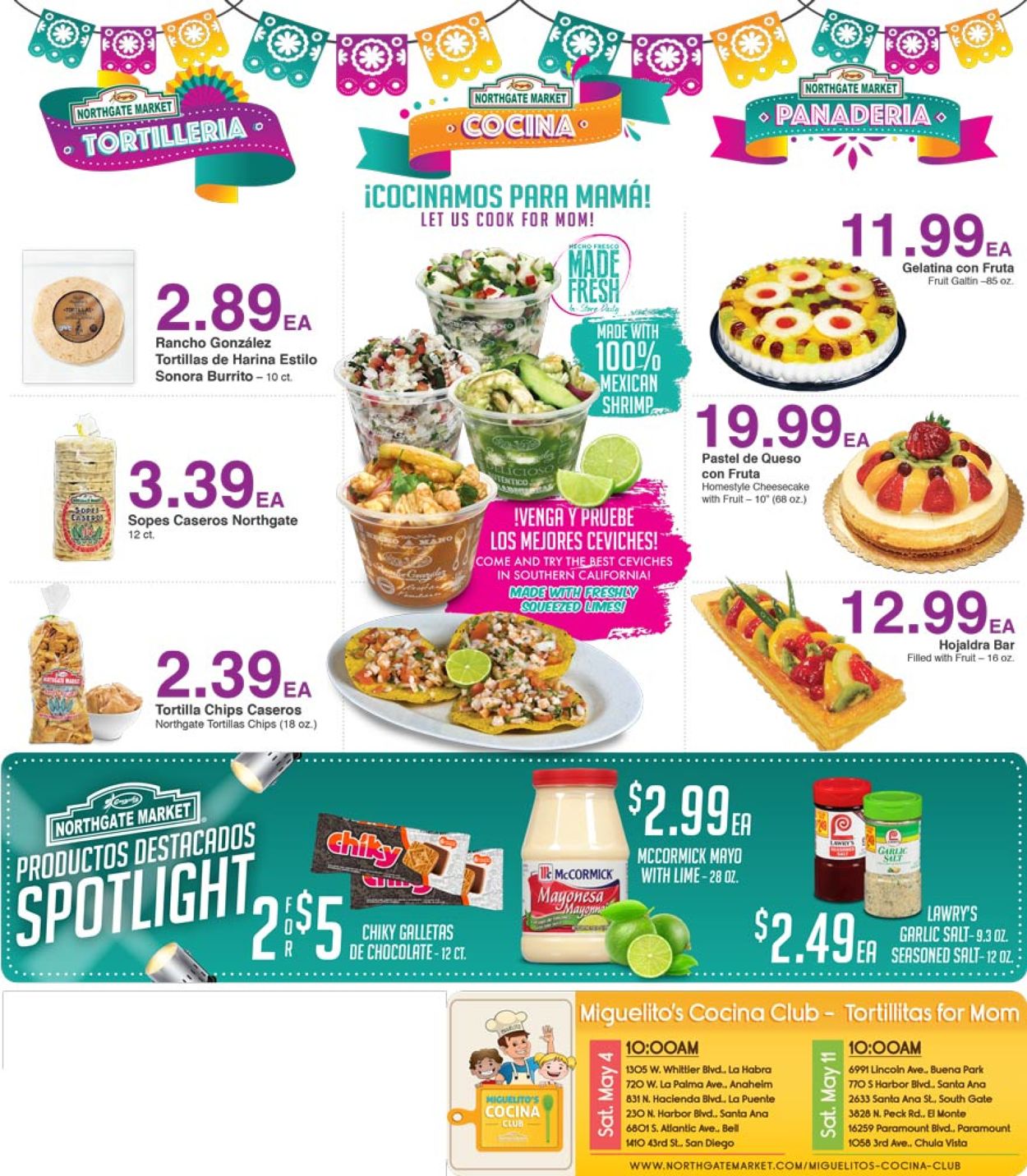 Catalogue Northgate Market from 05/08/2019