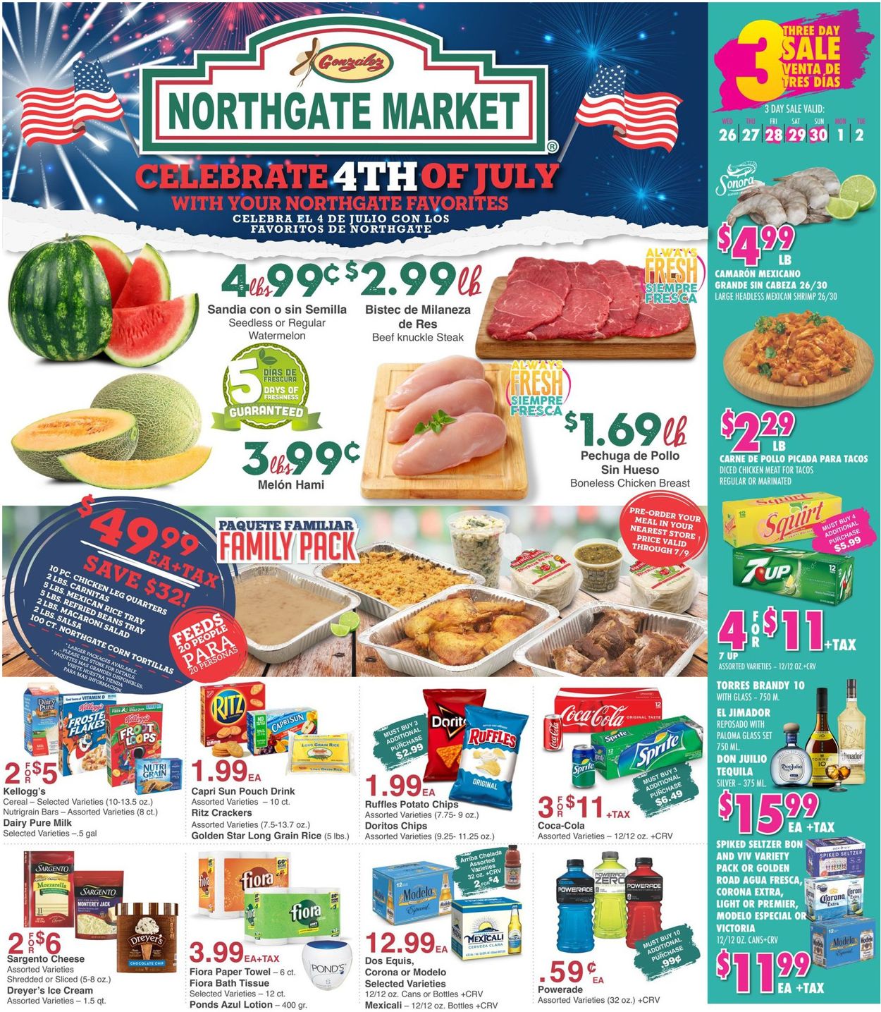 Catalogue Northgate Market from 06/26/2019