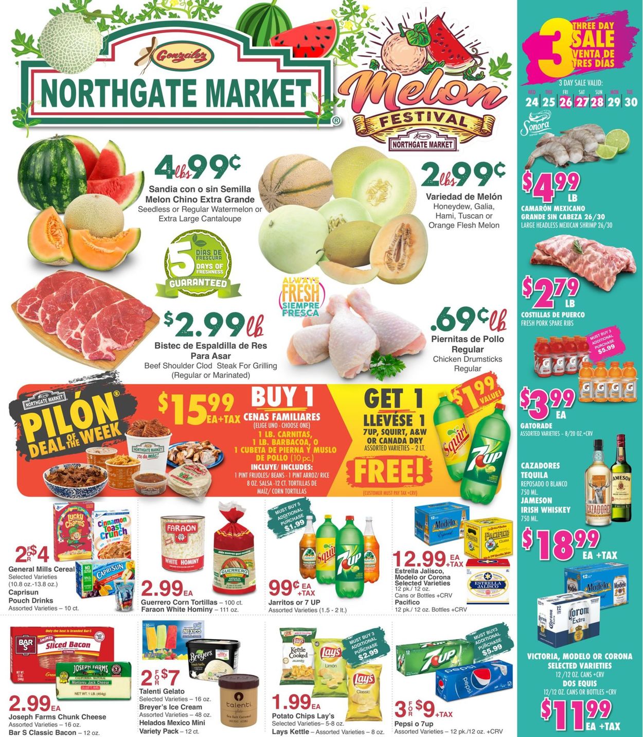 Catalogue Northgate Market from 07/24/2019