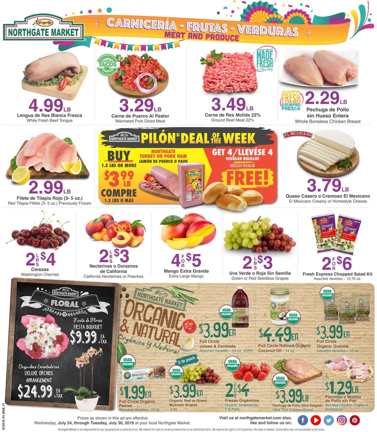 Catalogue Northgate Market from 07/24/2019