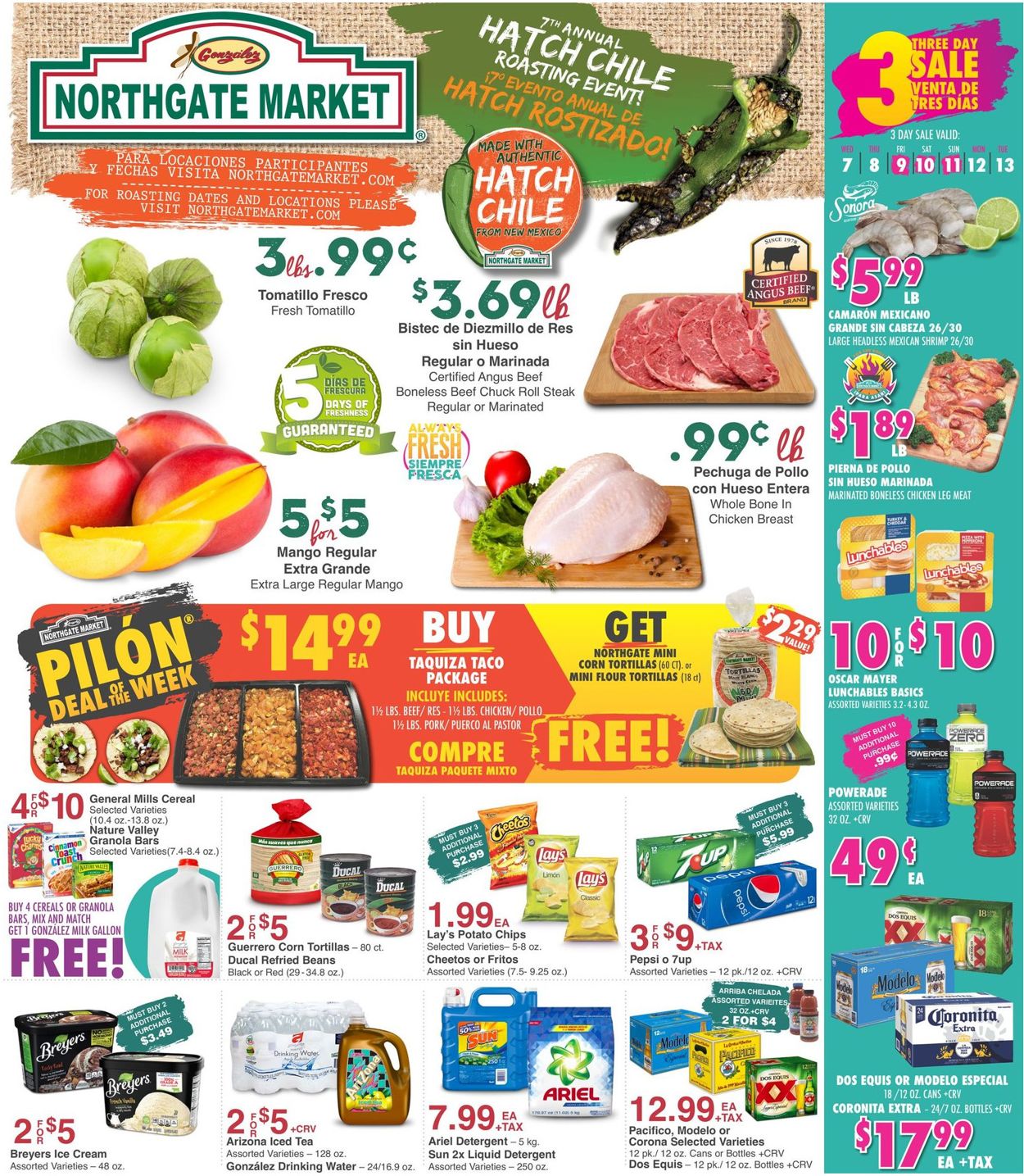 Catalogue Northgate Market from 08/07/2019
