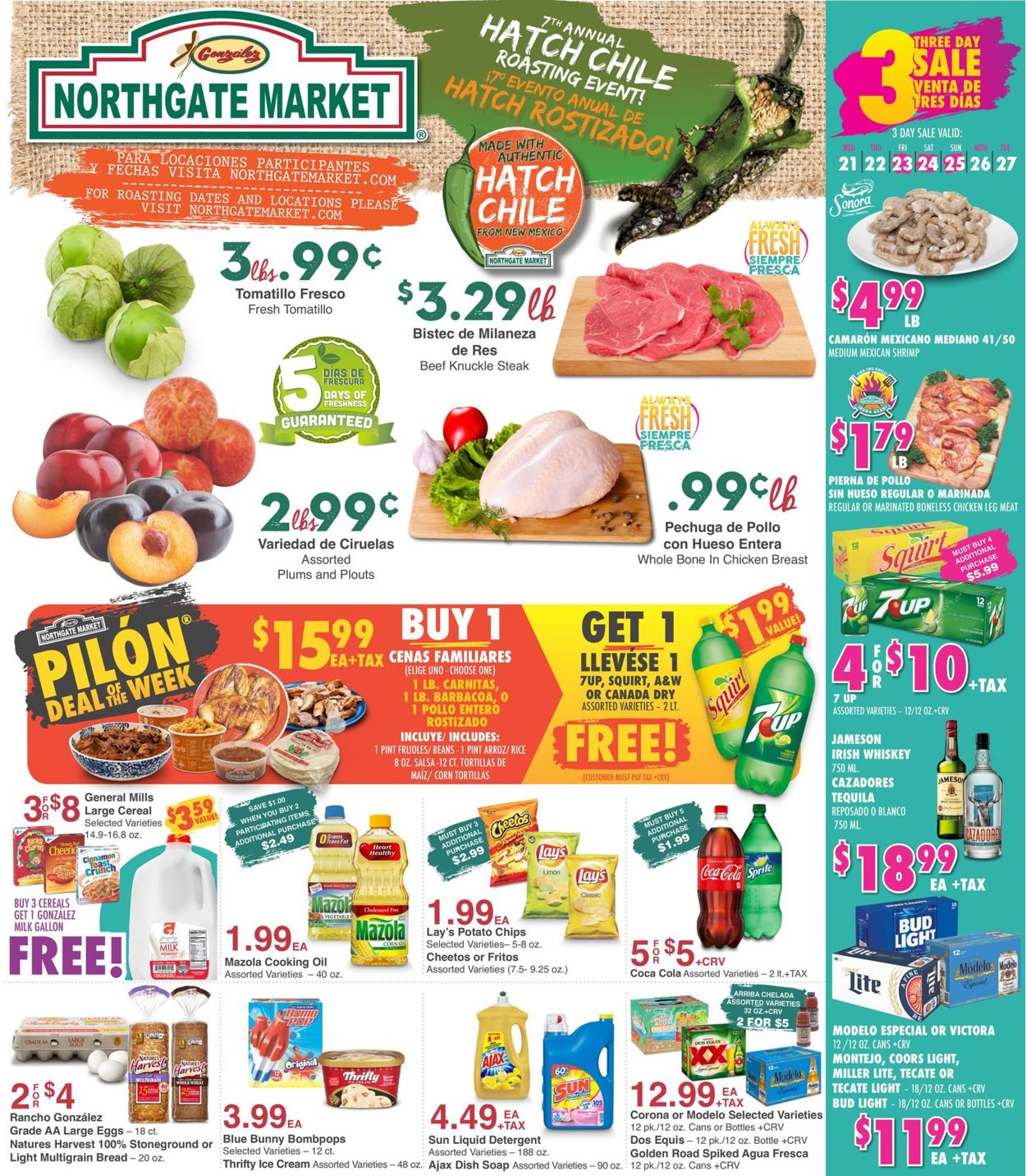 Catalogue Northgate Market from 08/21/2019