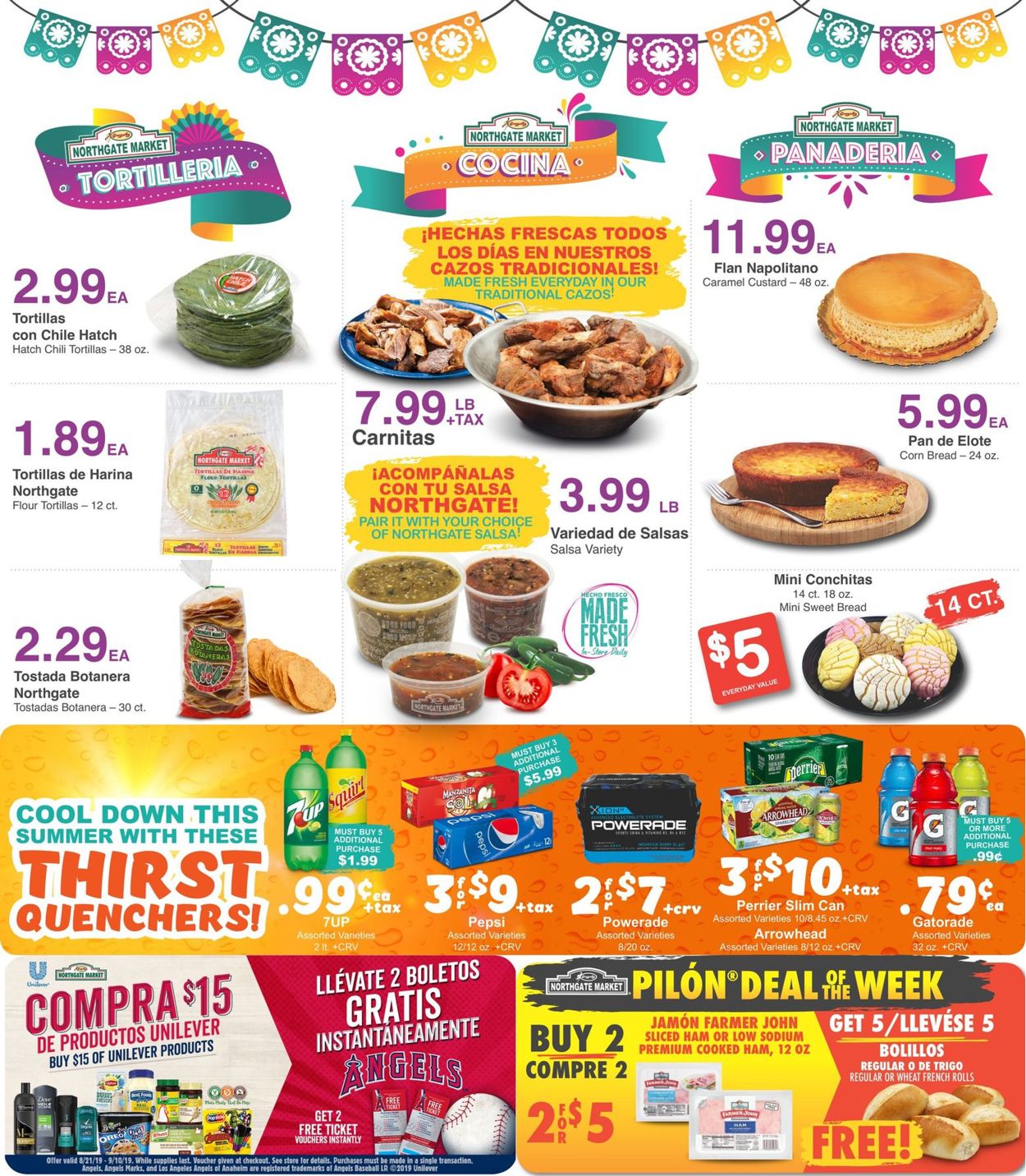 Catalogue Northgate Market from 08/21/2019