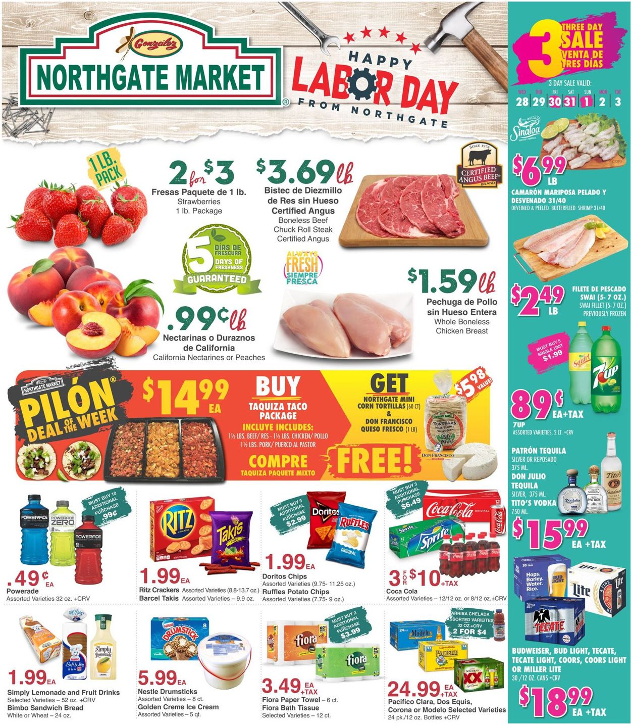 Catalogue Northgate Market from 08/28/2019