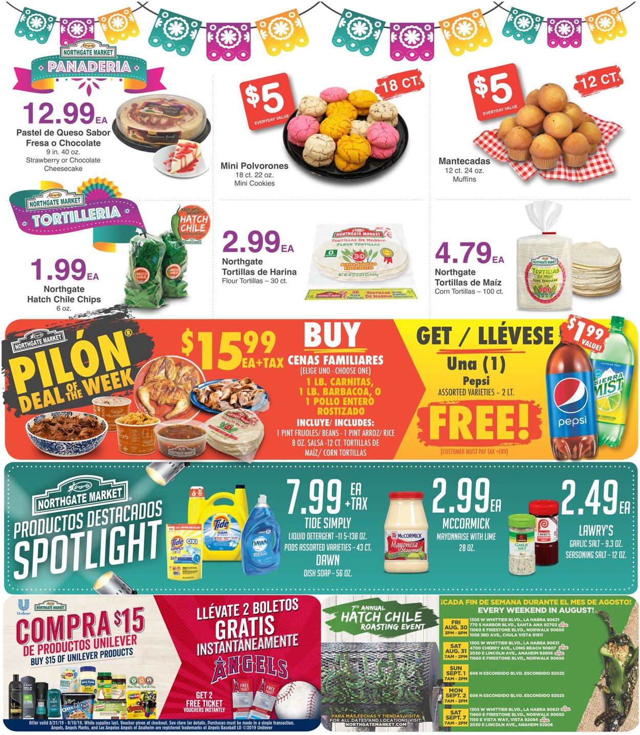 Catalogue Northgate Market from 08/28/2019
