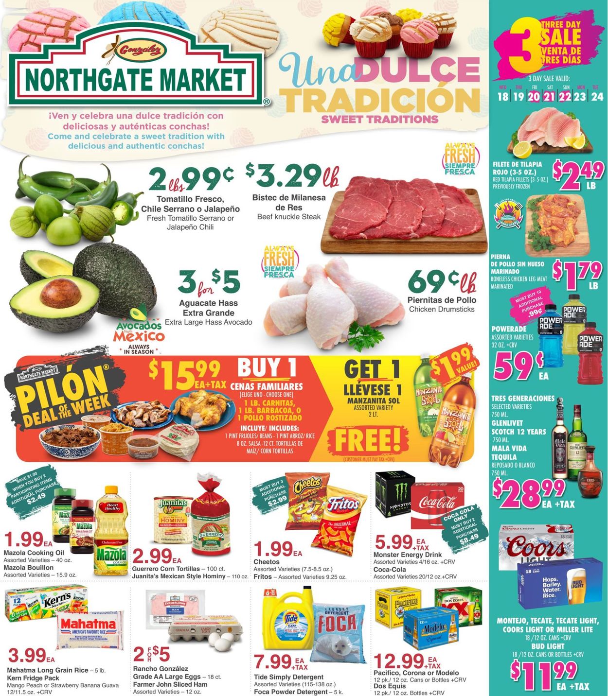 Catalogue Northgate Market from 09/18/2019