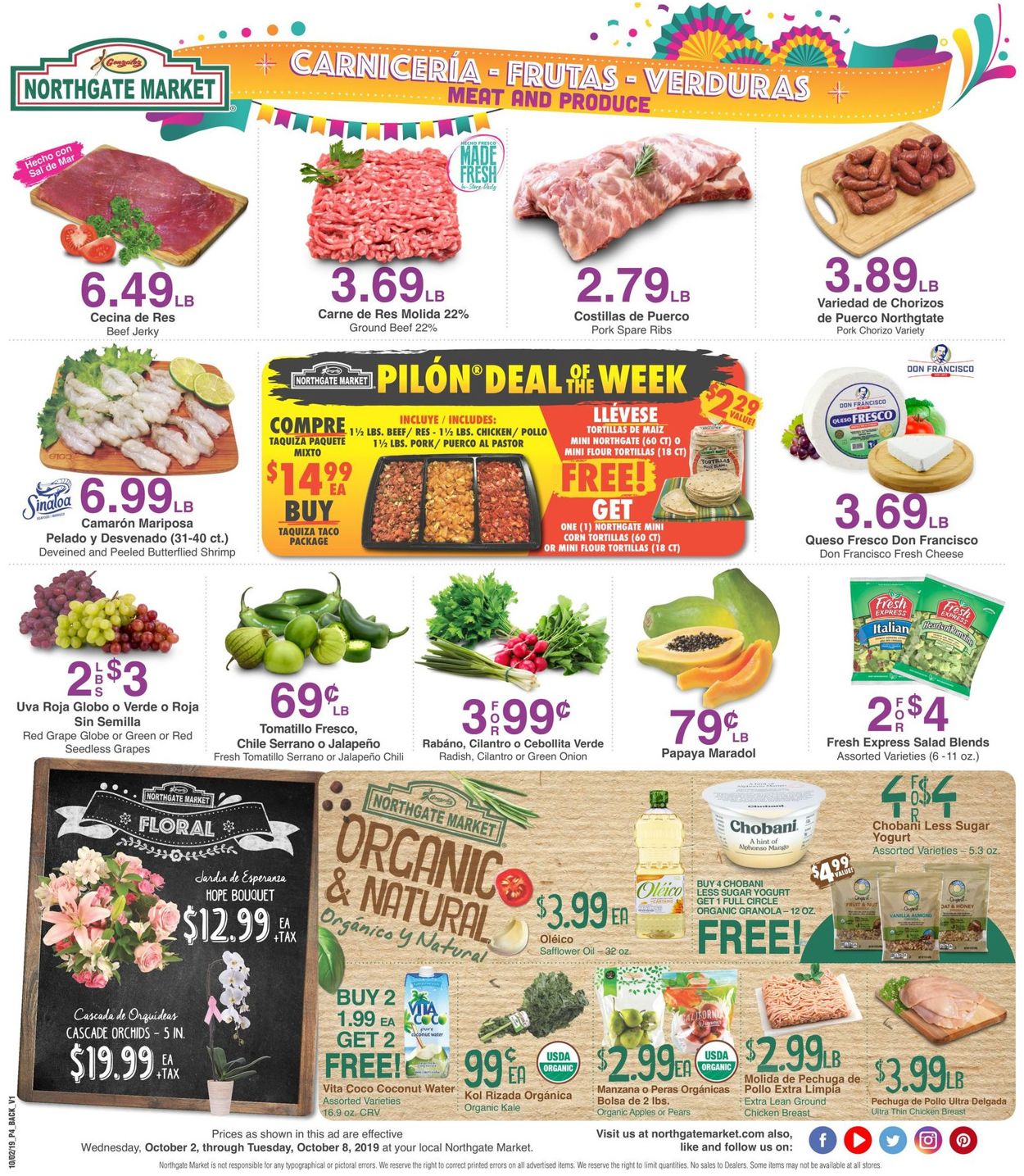 Catalogue Northgate Market from 10/02/2019