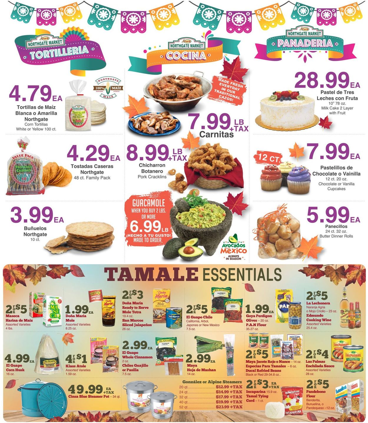 Catalogue Northgate Market - Thanksgiving Ad 2019 from 11/20/2019