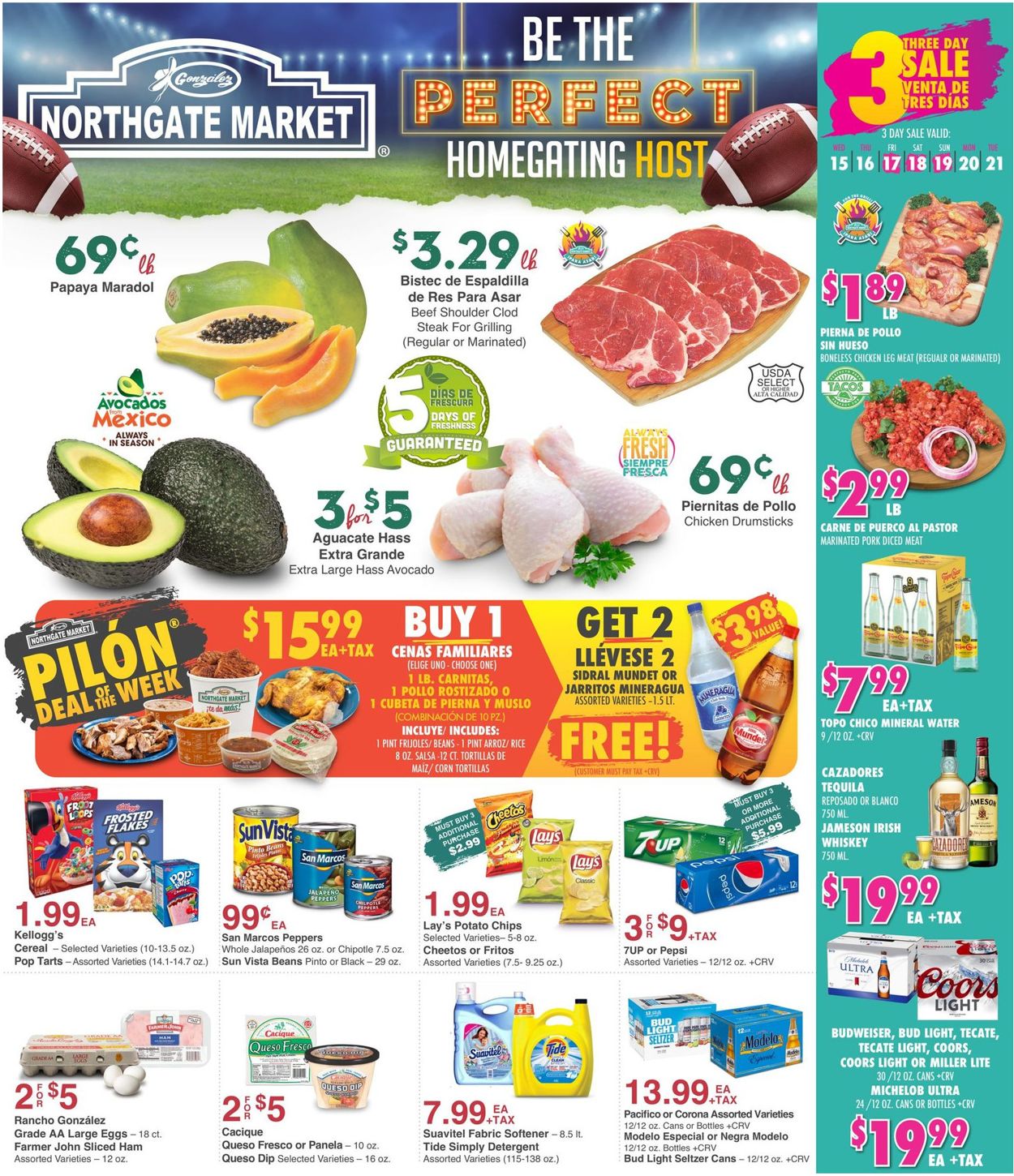 Catalogue Northgate Market from 01/15/2020