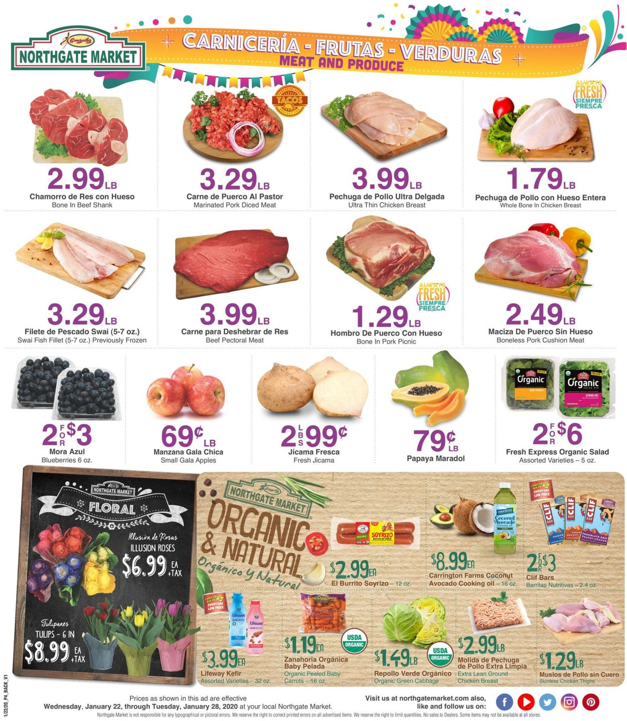 Catalogue Northgate Market from 01/22/2020