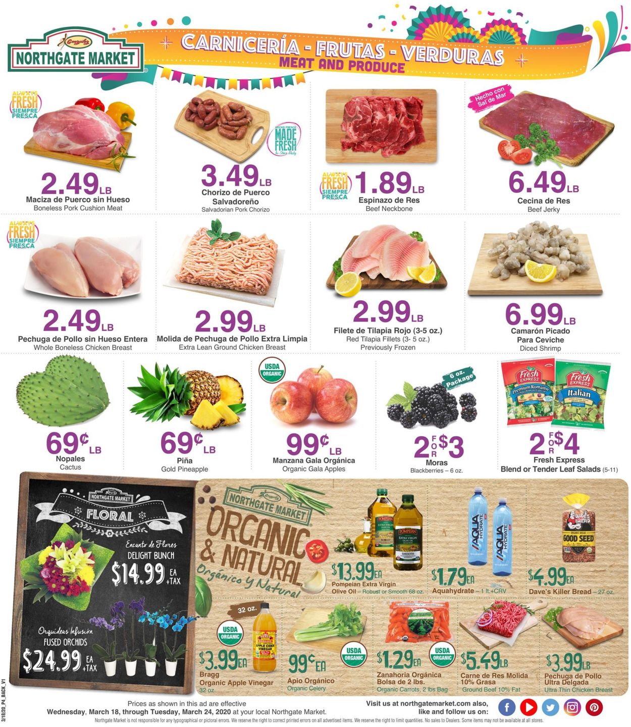 Catalogue Northgate Market from 03/18/2020