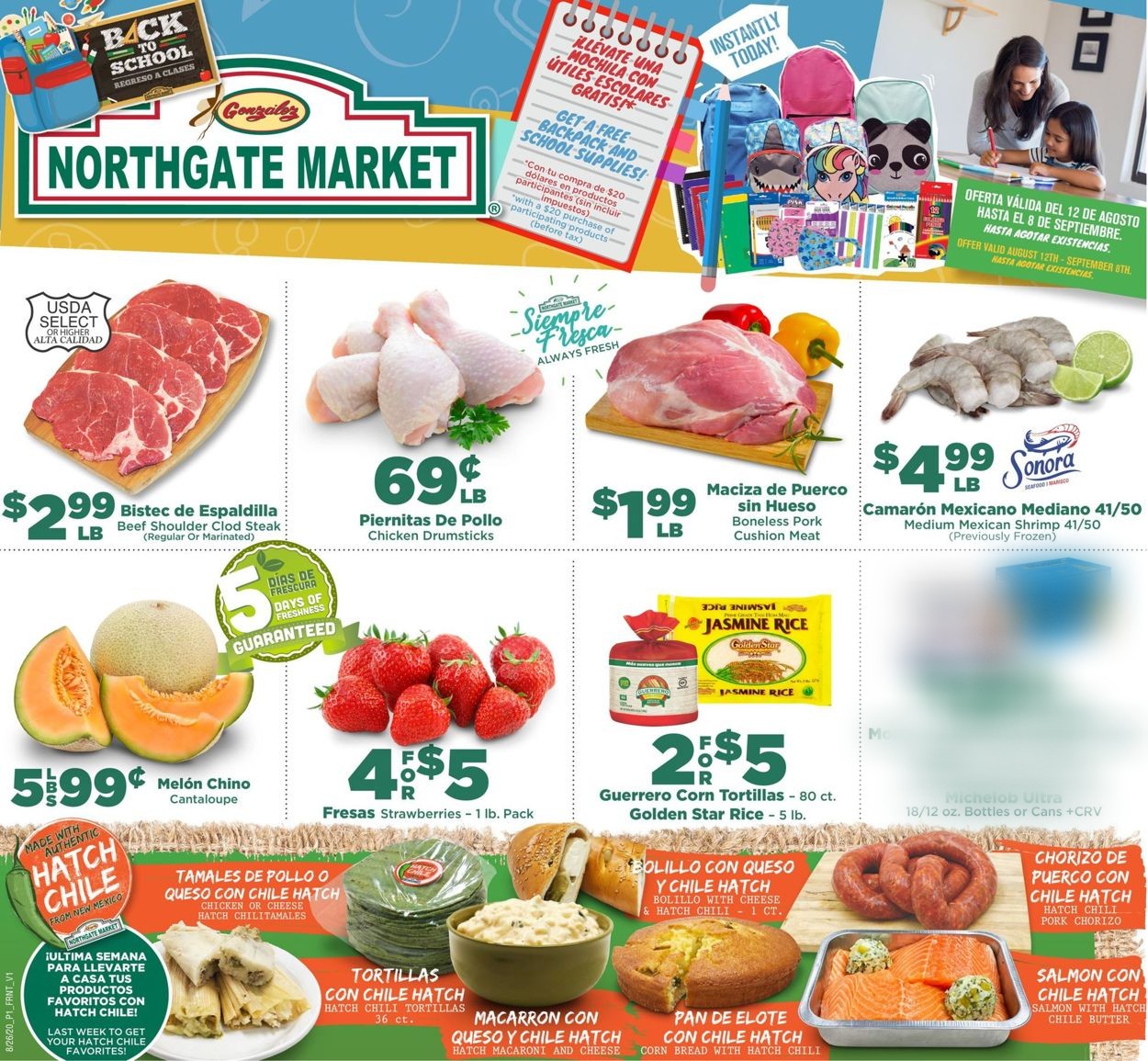 Catalogue Northgate Market from 08/26/2020
