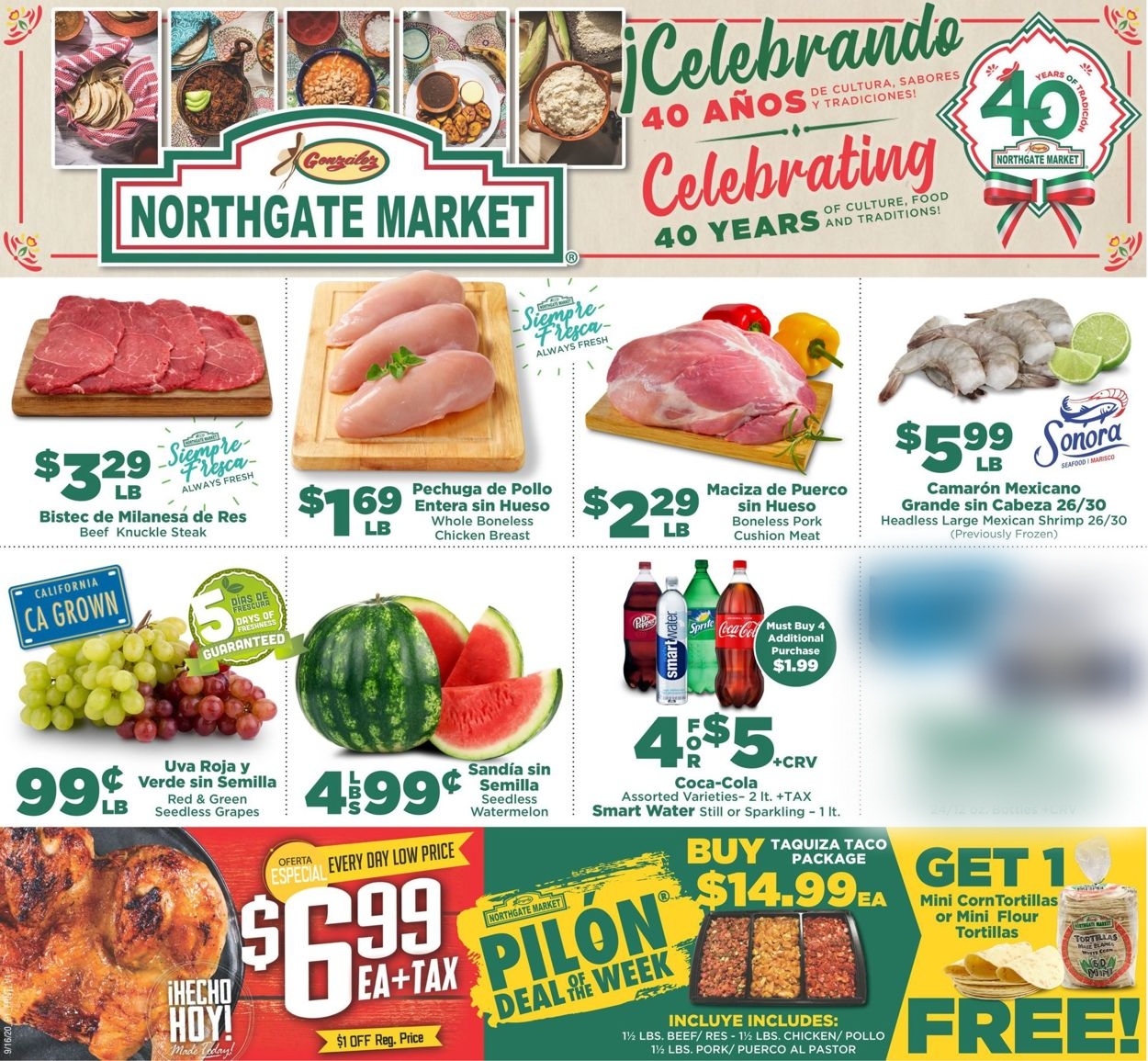 Catalogue Northgate Market from 09/16/2020
