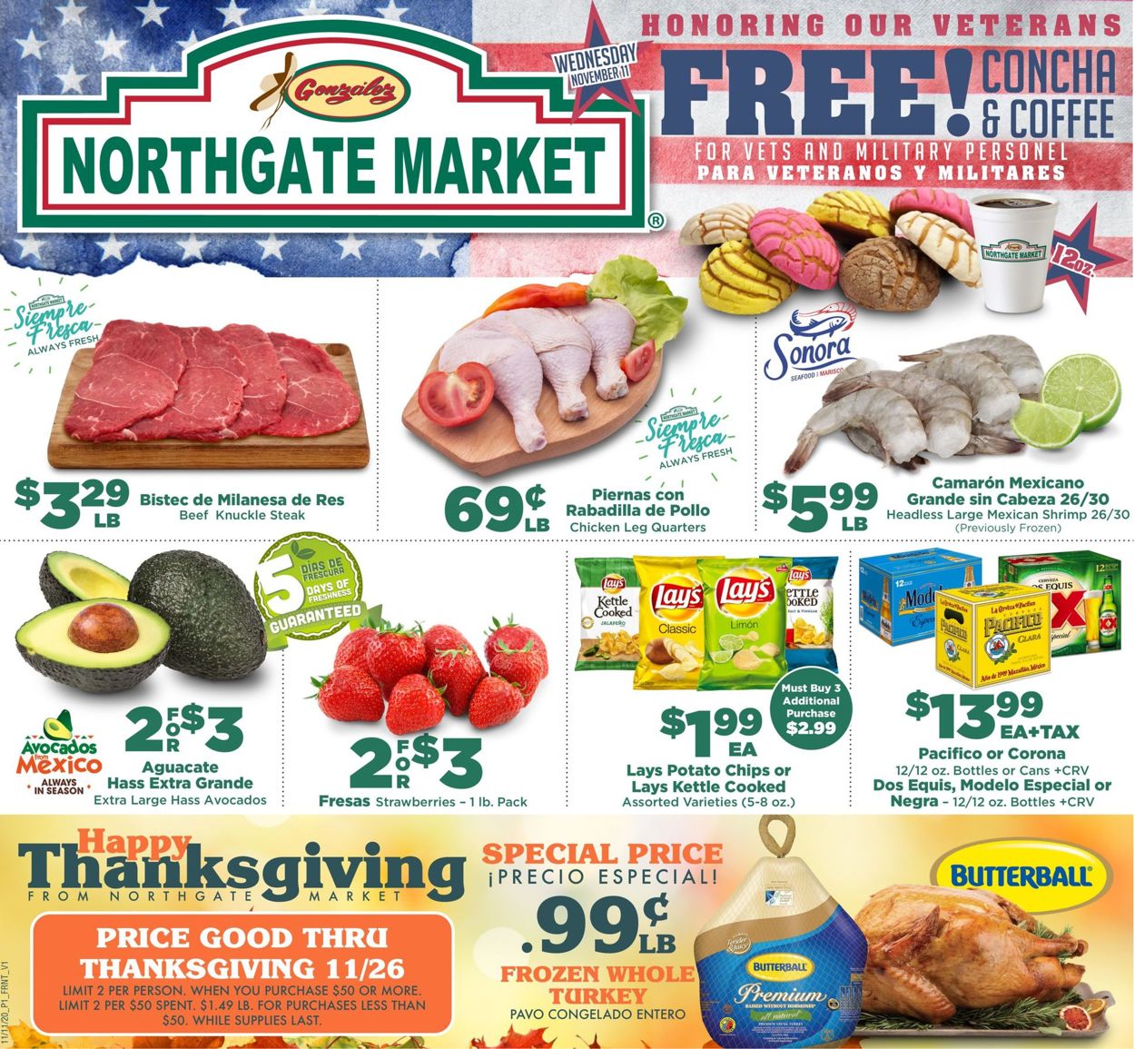 Catalogue Northgate Market from 11/11/2020
