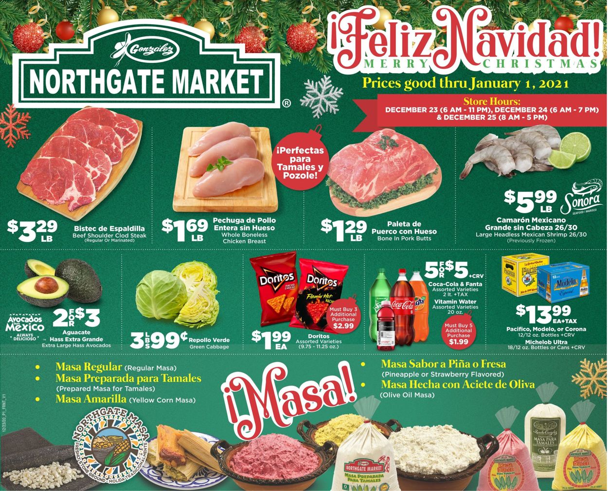 Catalogue Northgate Market from 12/23/2020