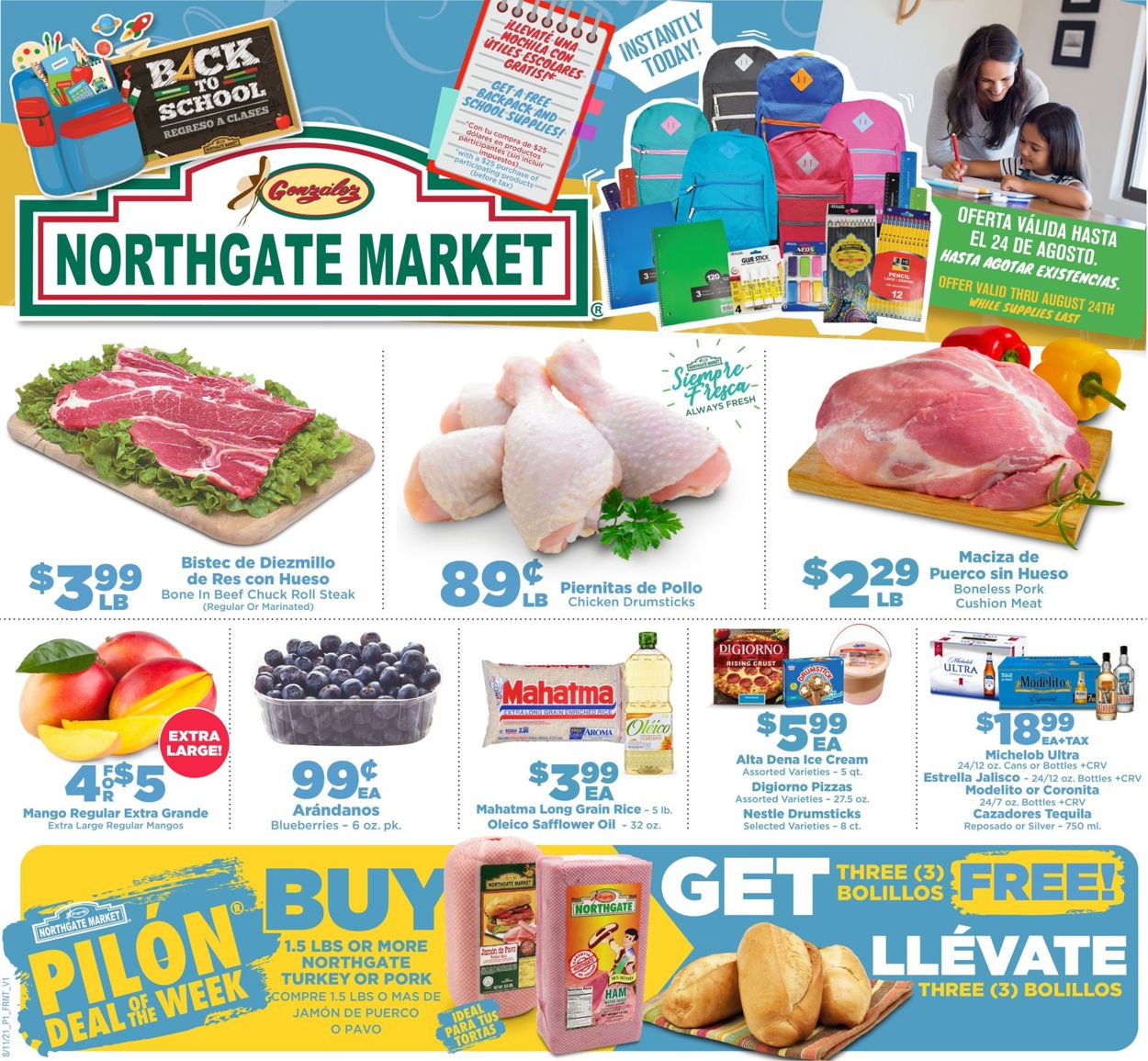 Catalogue Northgate Market from 08/11/2021