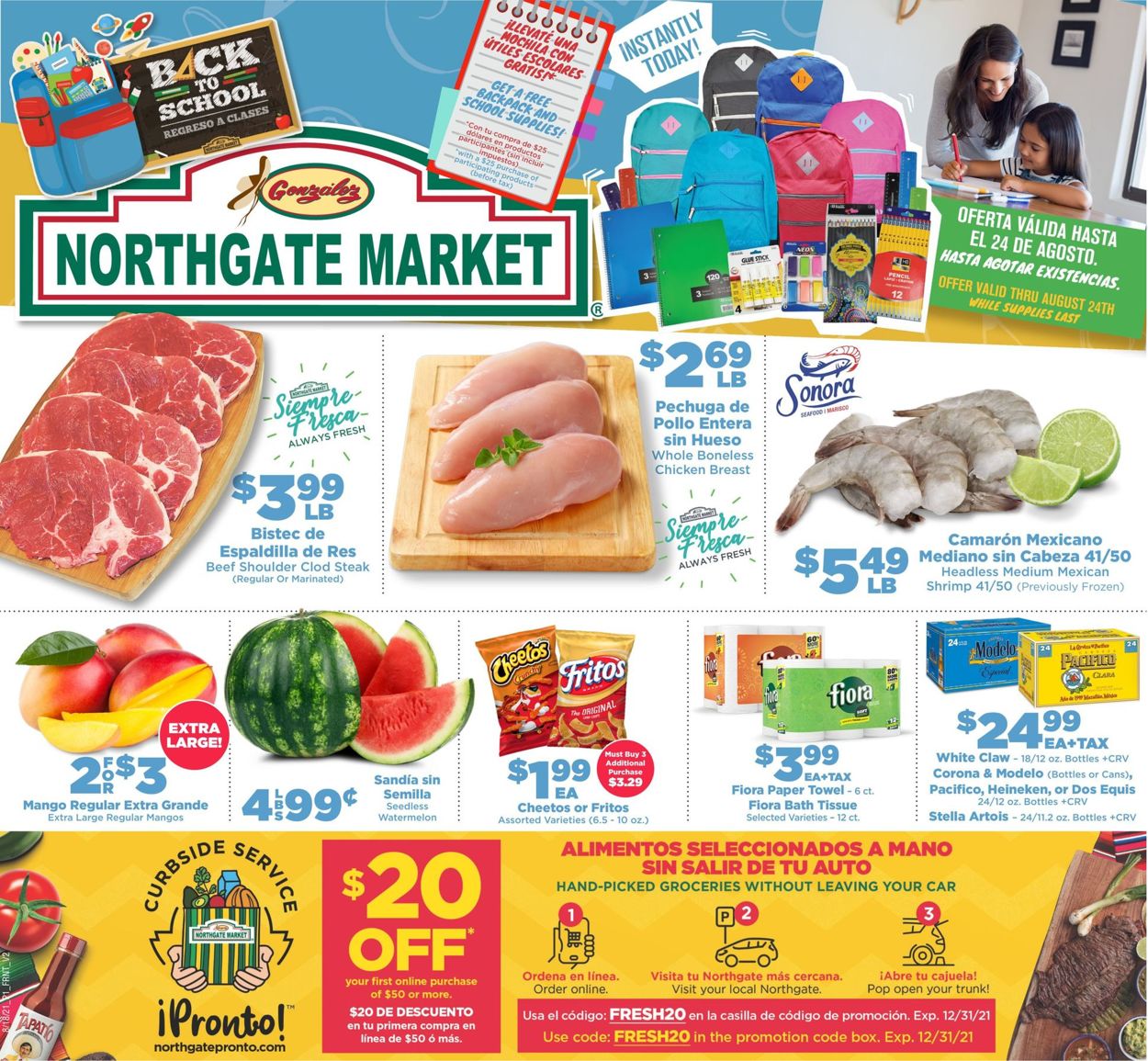 Catalogue Northgate Market from 08/18/2021
