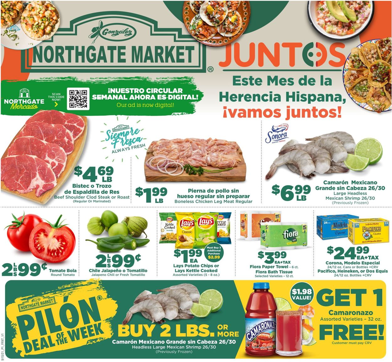 Catalogue Northgate Market from 09/15/2021