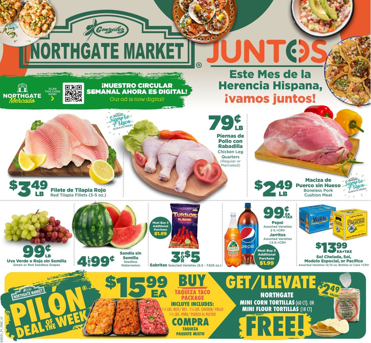 Catalogue Northgate Market from 09/22/2021
