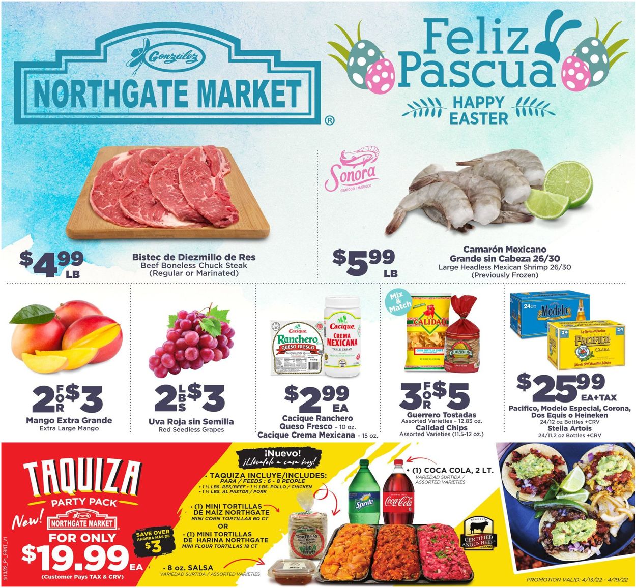 Catalogue Northgate Market EASTER 2022 from 04/13/2022