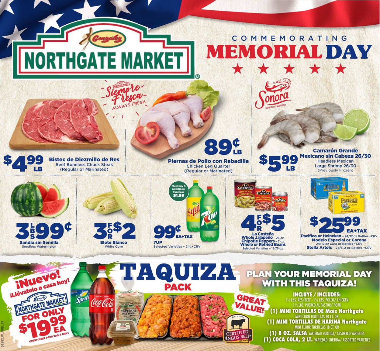 Catalogue Northgate Market from 05/25/2022