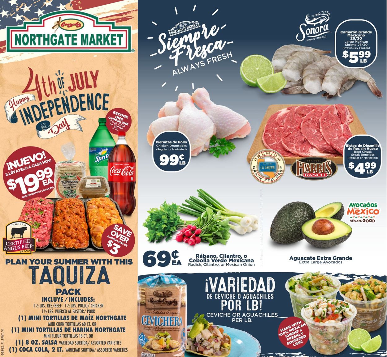 Catalogue Northgate Market - 4th of July Sale from 06/29/2022