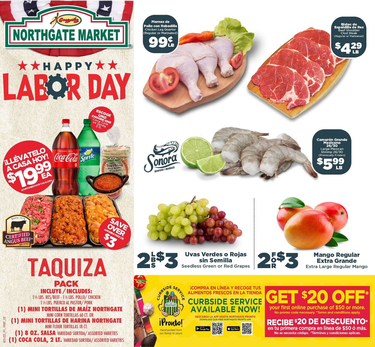 Catalogue Northgate Market from 08/31/2022
