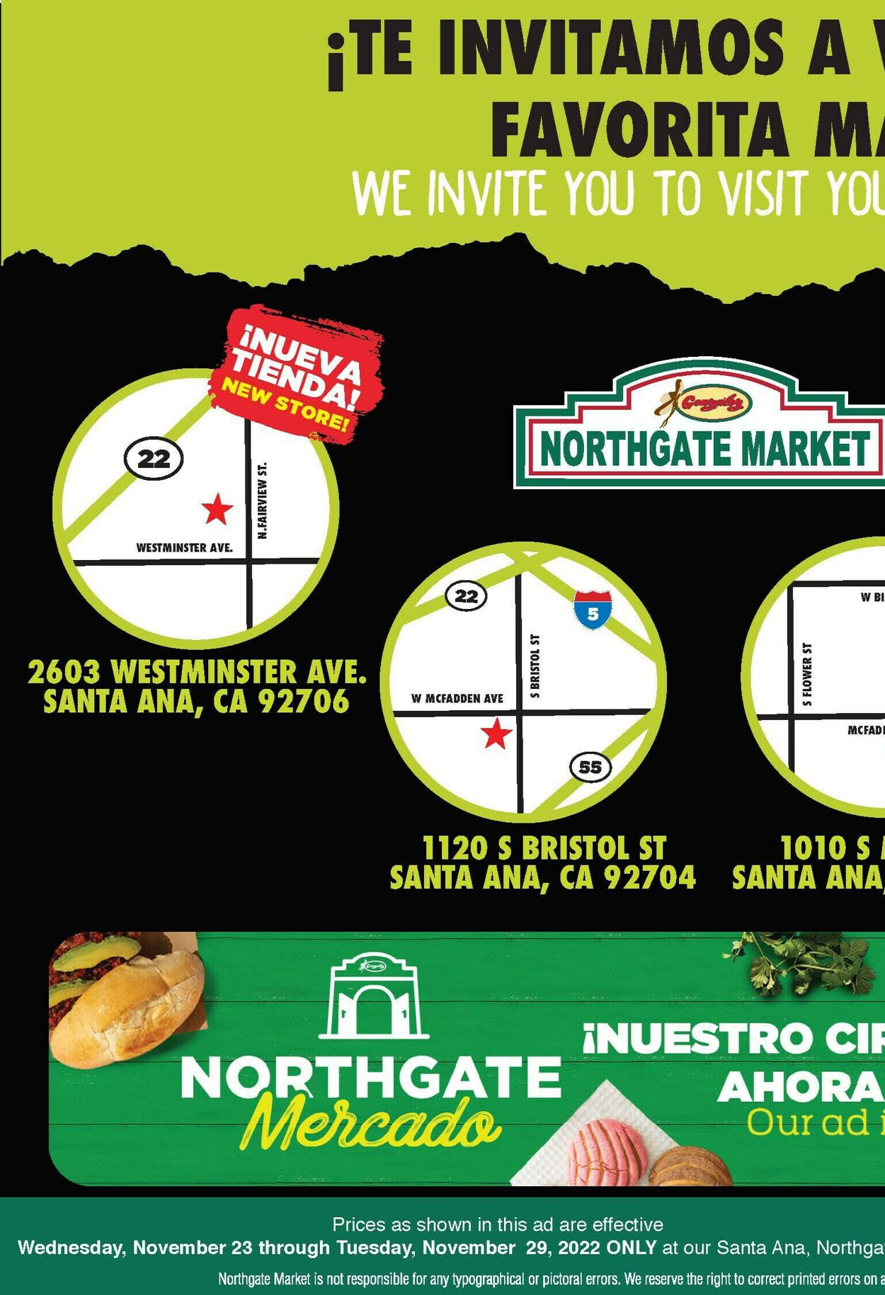 Catalogue Northgate Market from 11/23/2022