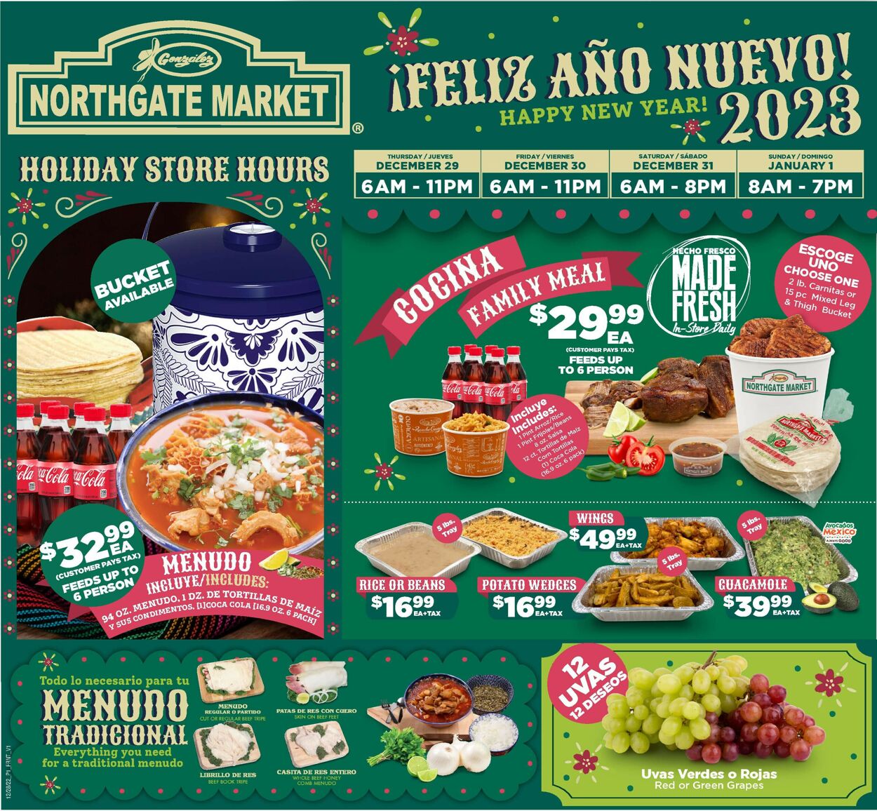 Catalogue Northgate Market from 12/28/2022