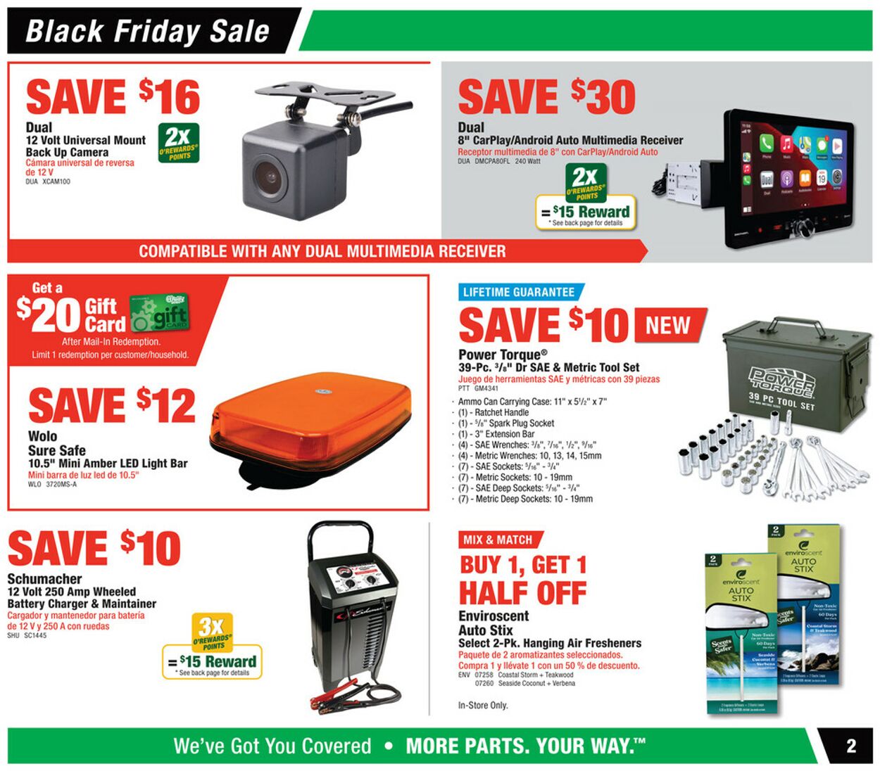 Catalogue O'Reilly Auto Parts from 11/27/2024