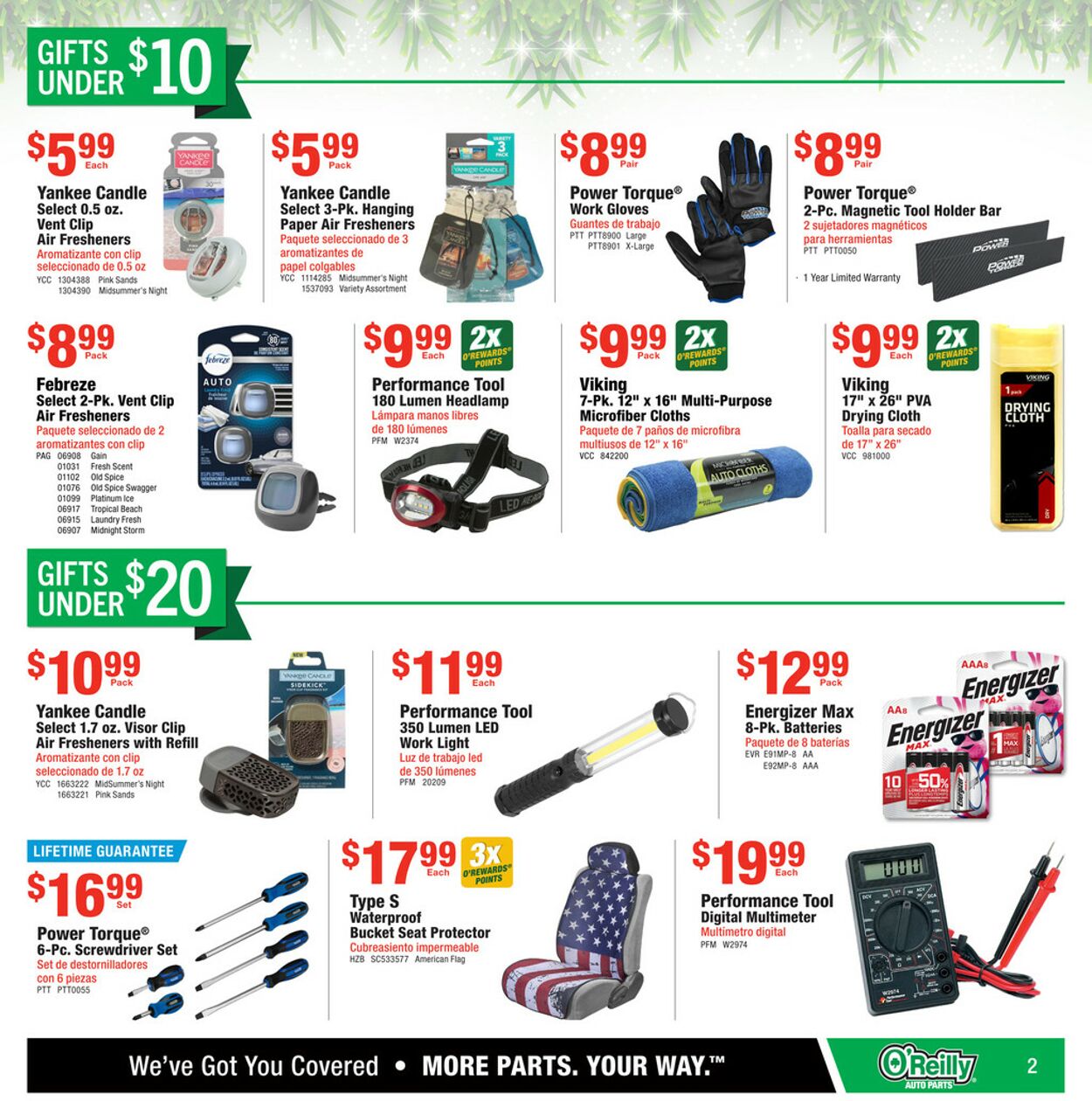 Catalogue O'Reilly Auto Parts from 11/27/2024