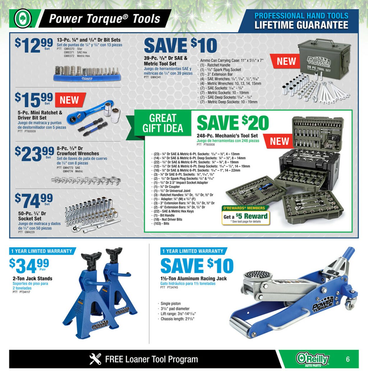 Catalogue O'Reilly Auto Parts from 11/27/2024