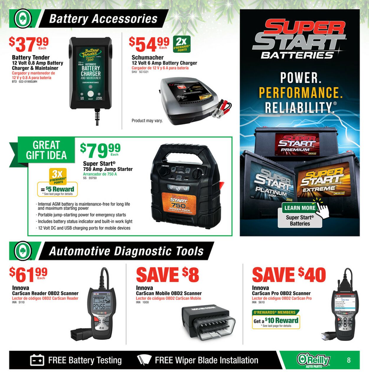 Catalogue O'Reilly Auto Parts from 11/27/2024