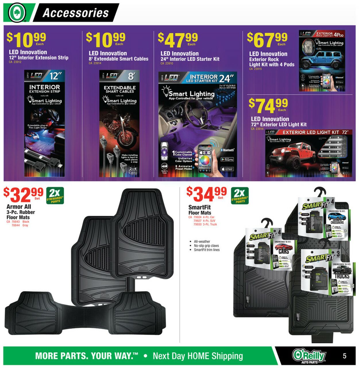 Catalogue O'Reilly Auto Parts from 12/25/2024