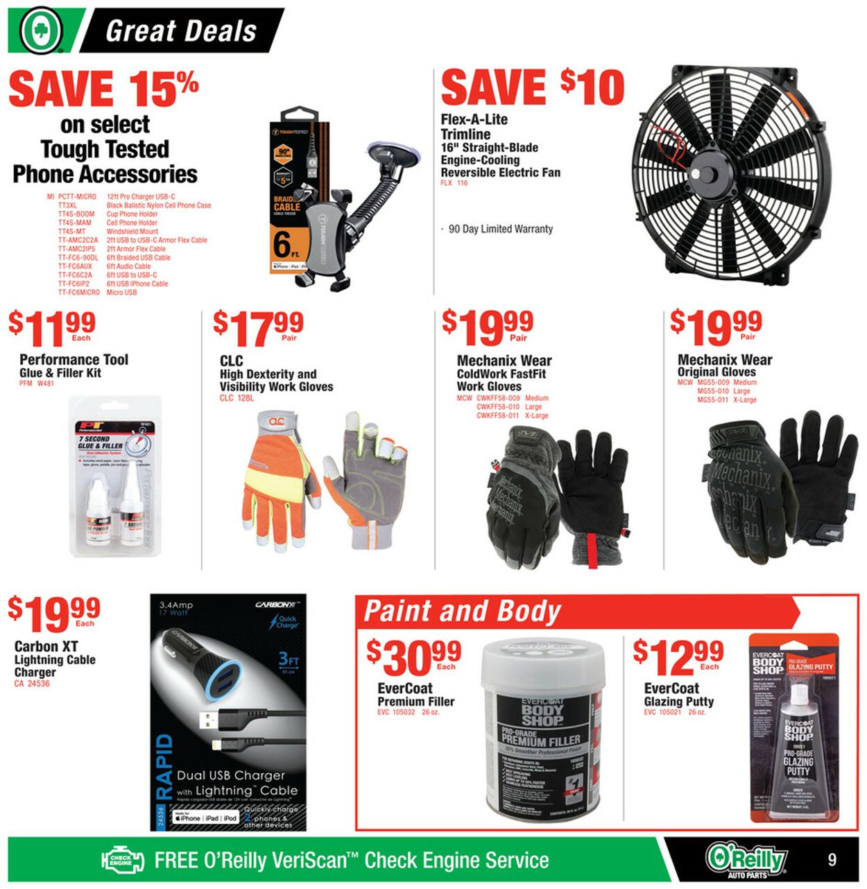 Catalogue O'Reilly Auto Parts from 12/25/2024