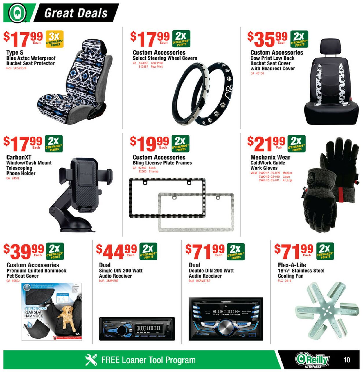 Catalogue O'Reilly Auto Parts from 01/29/2025