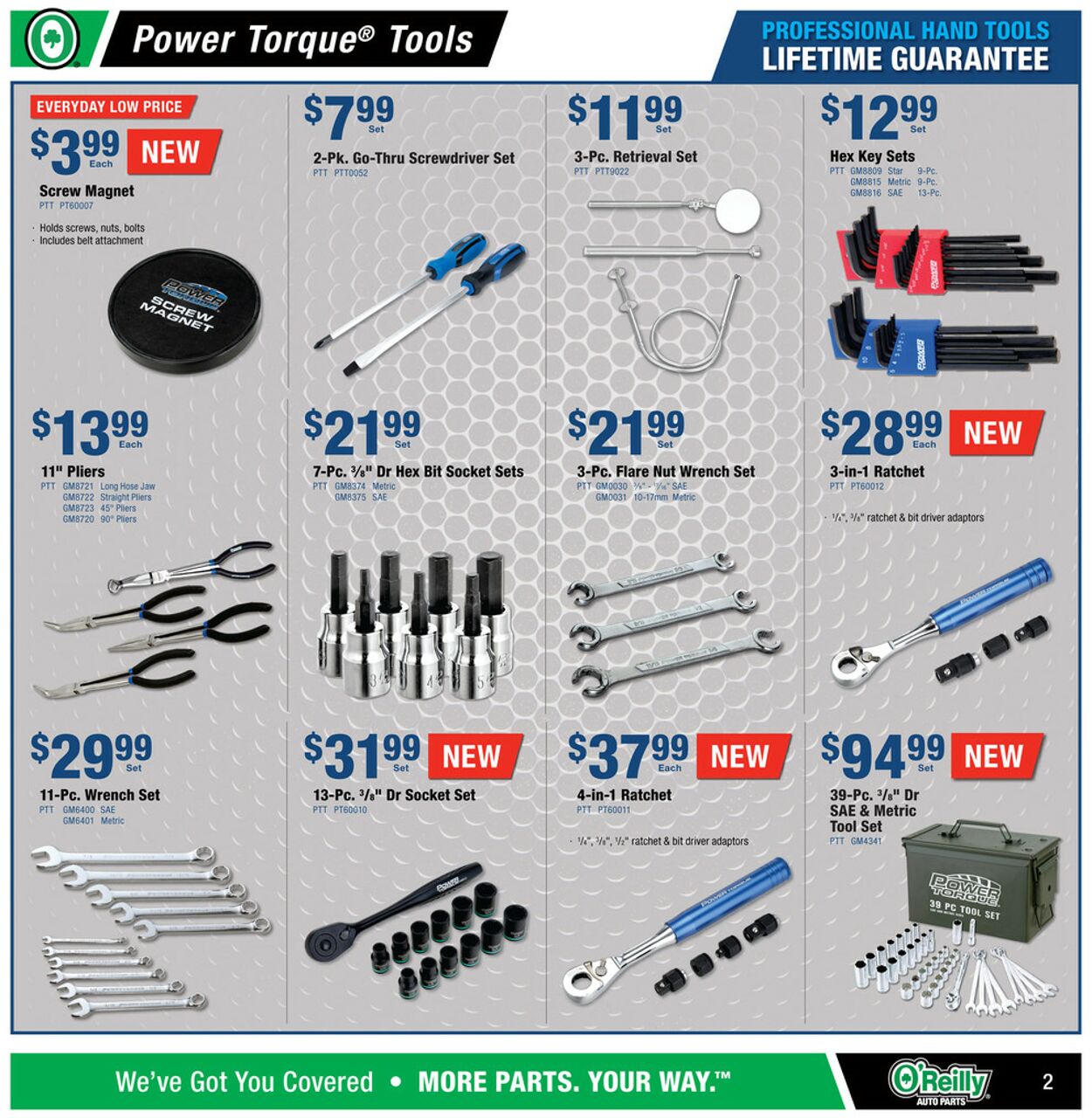 Catalogue O'Reilly Auto Parts from 02/26/2025