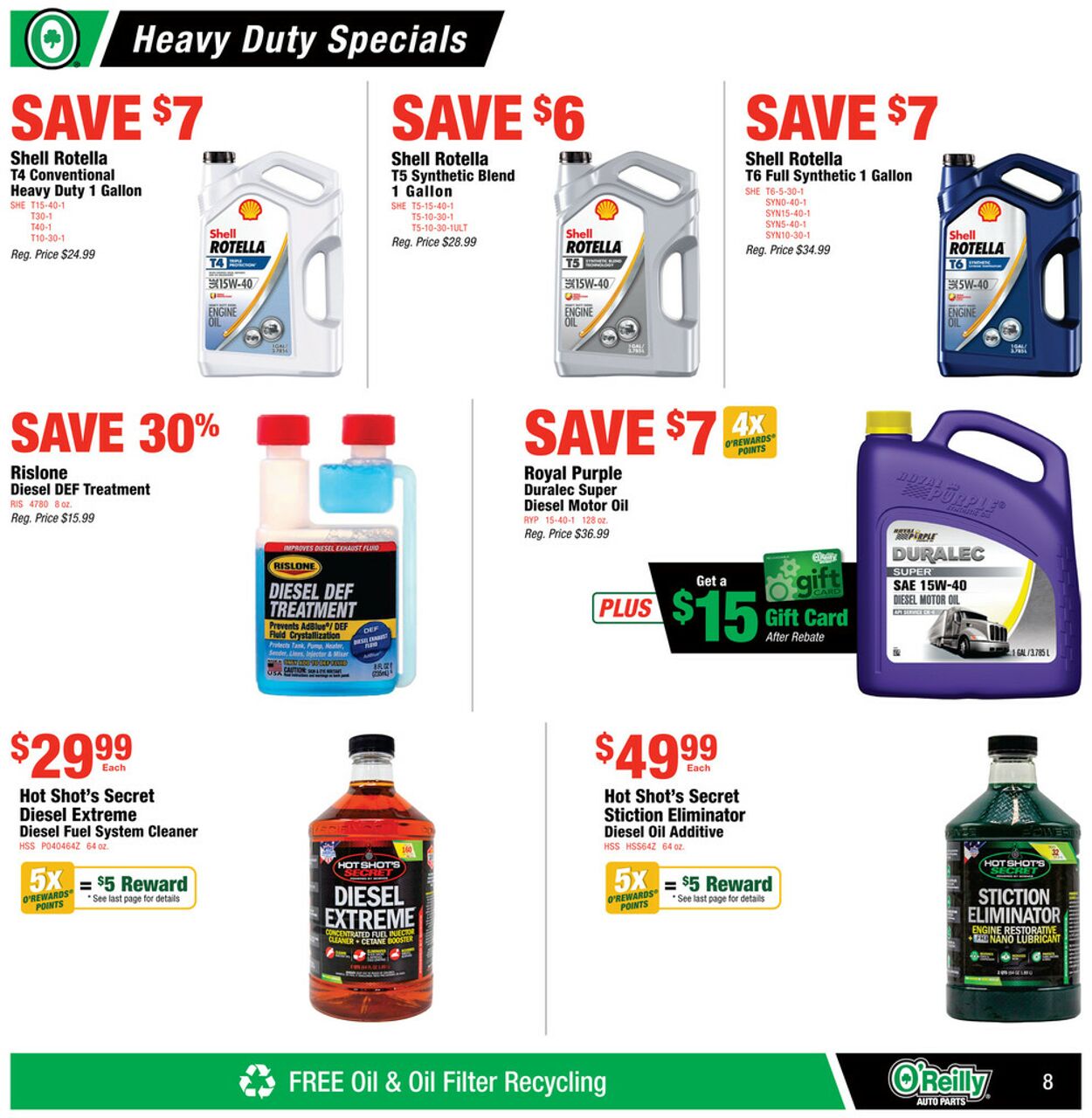 Catalogue O'Reilly Auto Parts from 02/26/2025